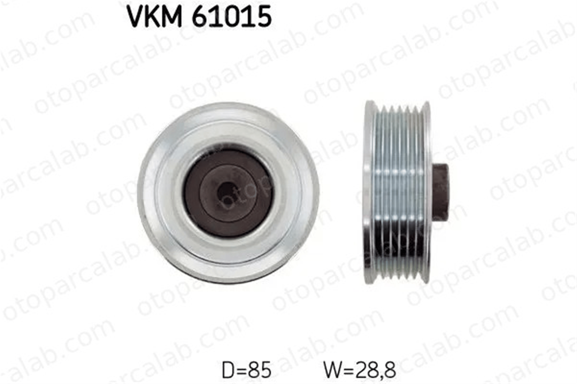 SKF VKM 61015 Vantilatör Kayış Gergi Rulmanı TOYOTA COROLLA Sedan AVENSIS 1357022010