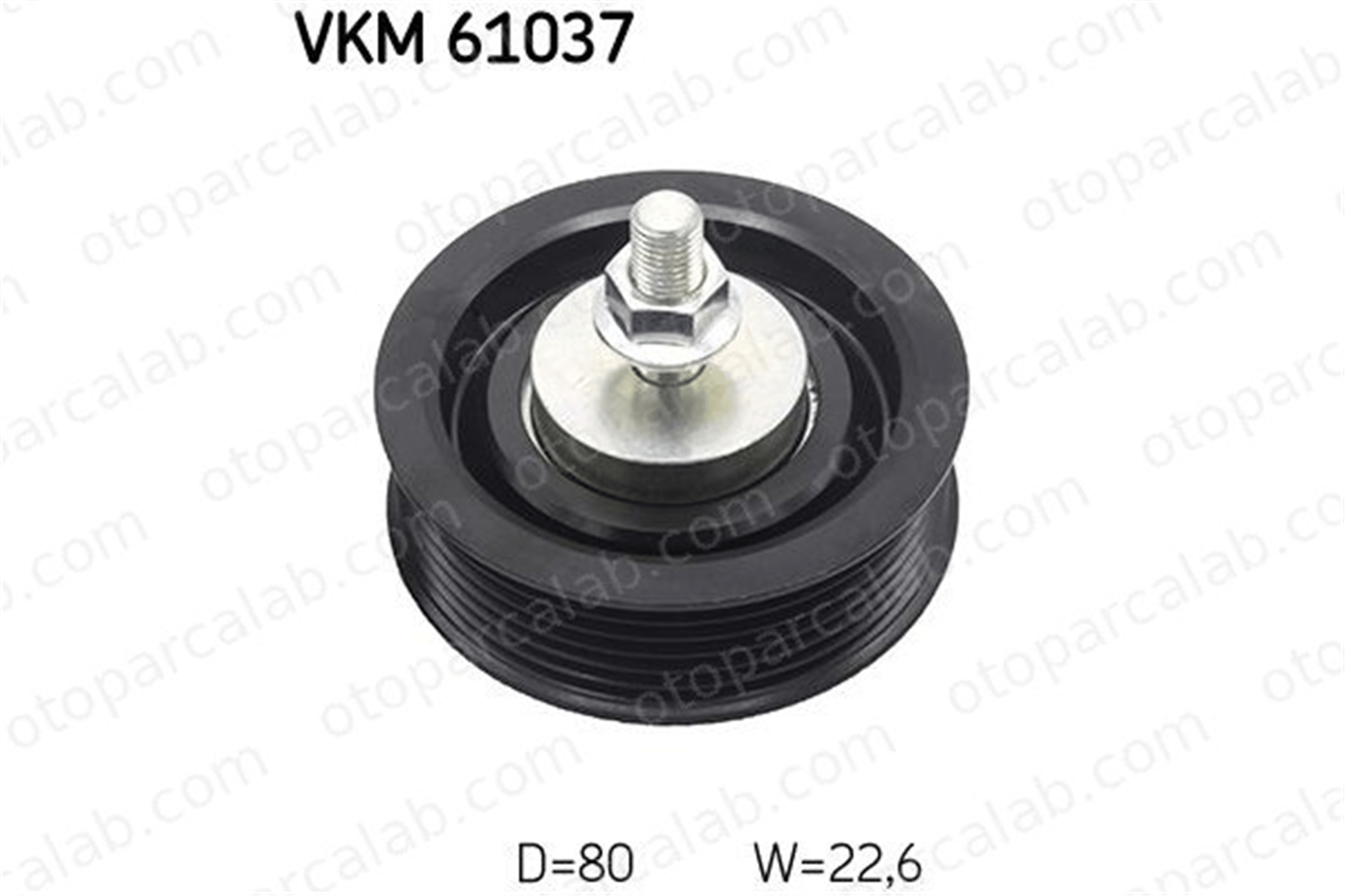 SKF VKM 61037 Vantilatör Kayış Gergi Rulmanı TOYOTA YARIS 884400D010 8844052020