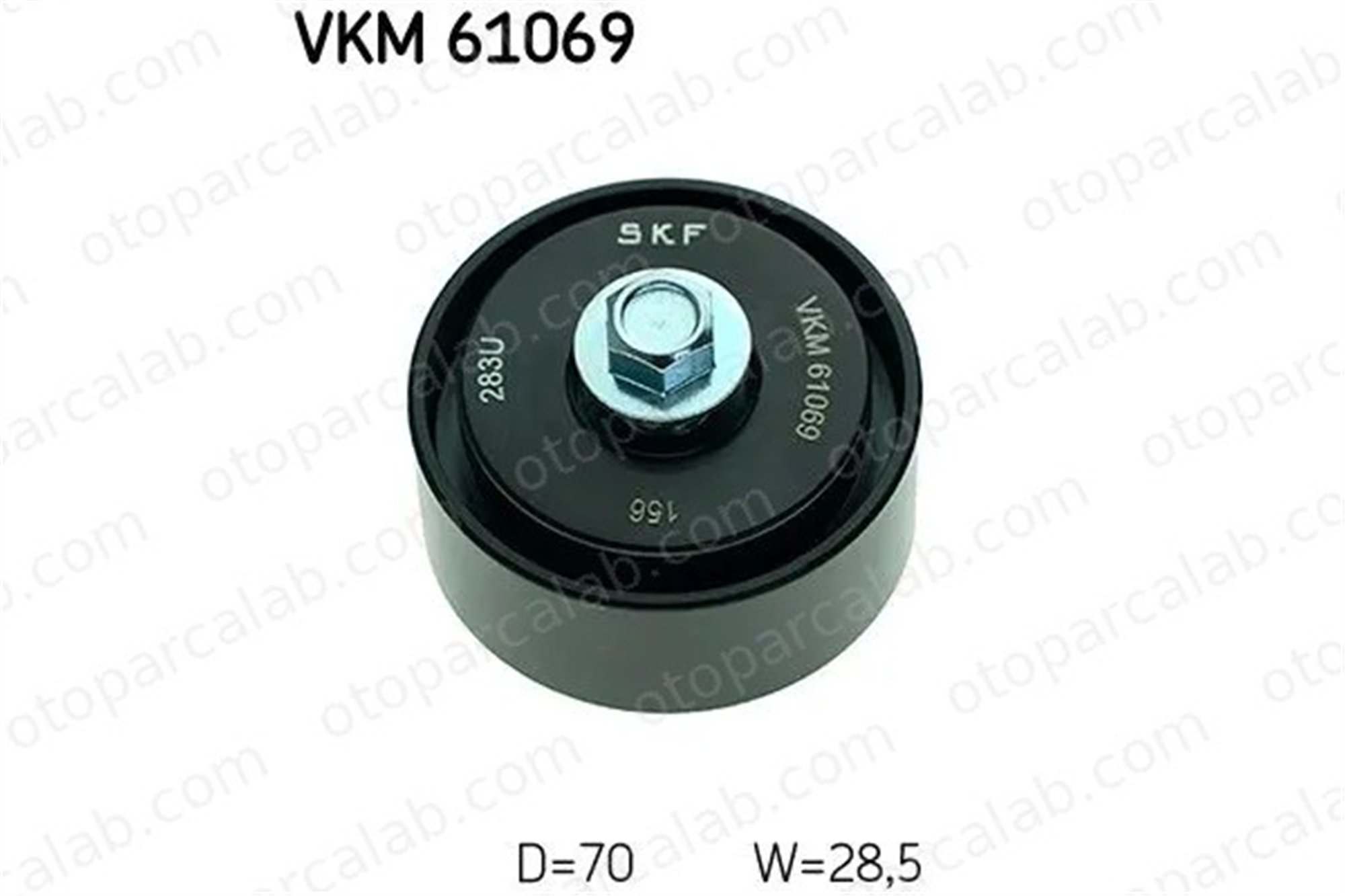 SKF VKM 61069 Vantilatör Kayış Gergi Rulmanı TOYOTA HIACE IV Panelvan/Van HILUX VII Pick-up 884400K030 884400K010