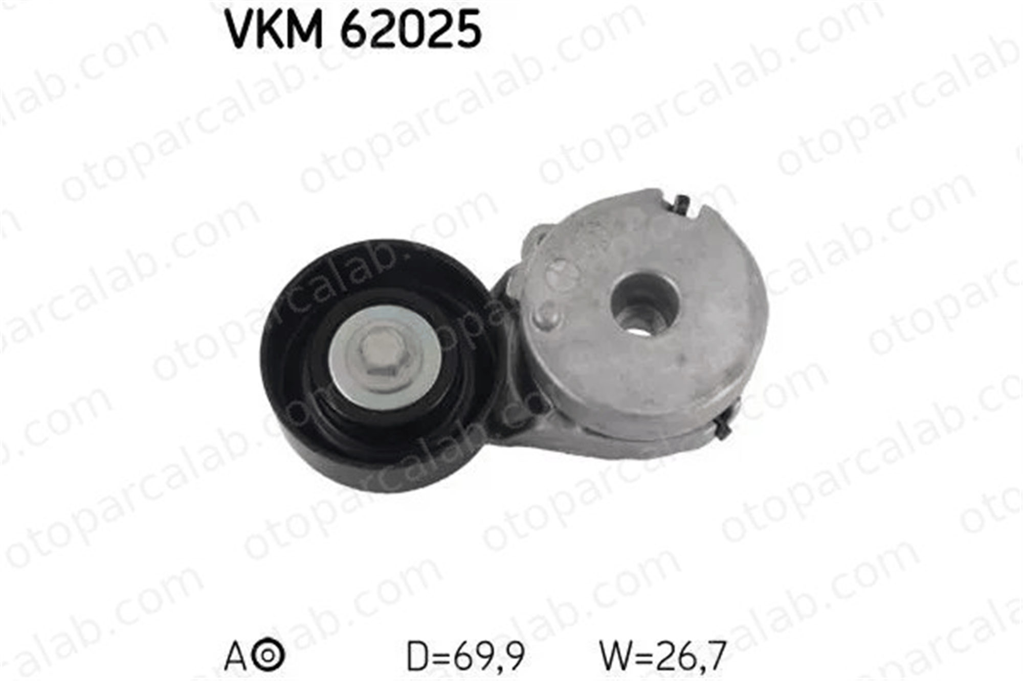 SKF VKM 62025 Vantilatör Kayış Gergi Rulmanı NISSAN X-TRAIL II QASHQAI / QASHQAI +2 I 7701065089 11955EE50A