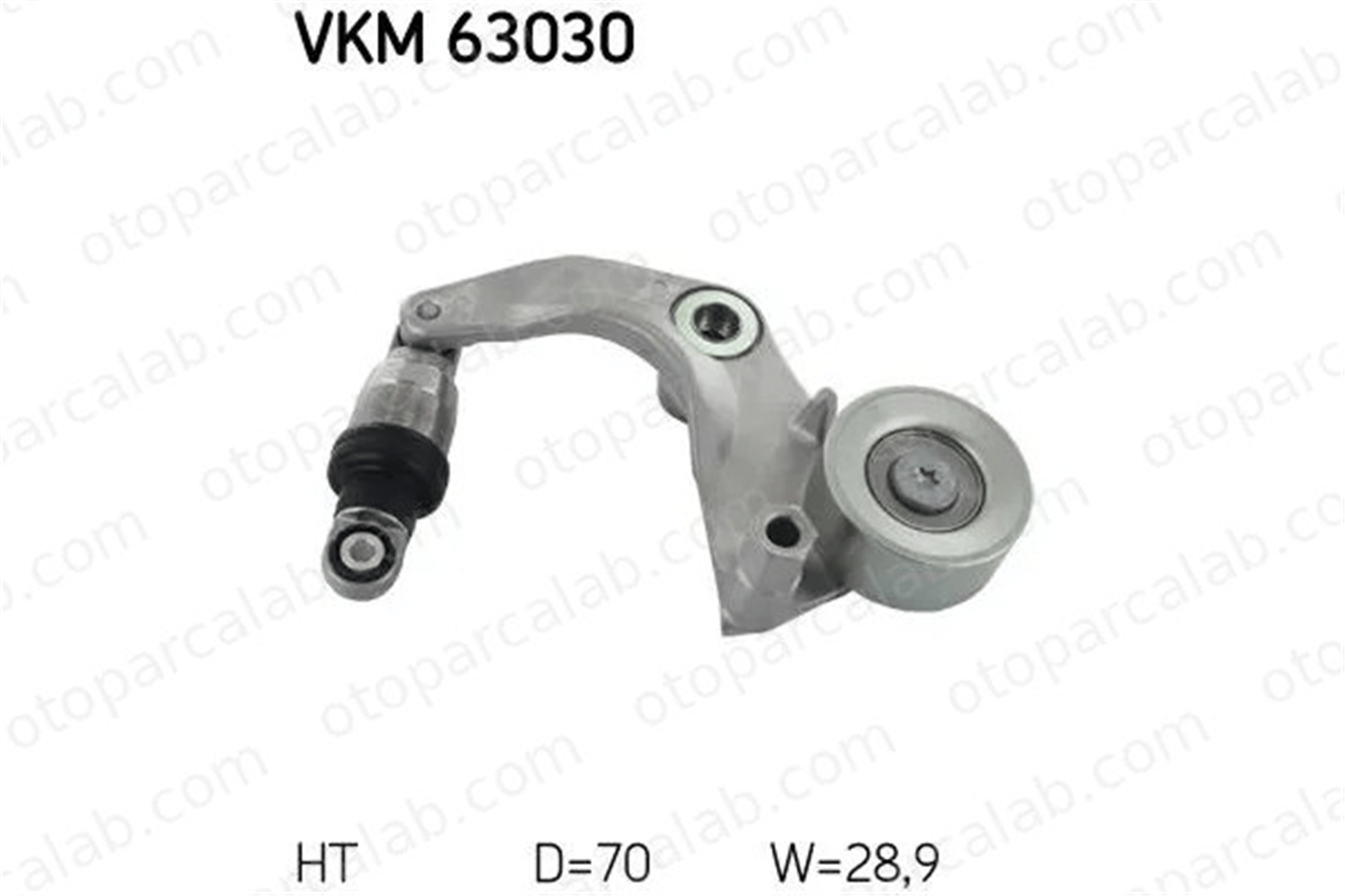 SKF VKM 63030 Vantilatör Kayış Gergi Rulmanı HONDA CIVIC VIII Sedan CIVIC X Sedan 31170R0A005 31170R0A015