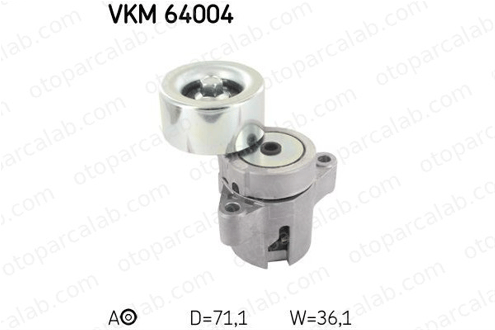 SKF VKM 64004 Vantilatör Kayış Gergi Rulmanı MAZDA 6 Hatchback 6 Sedan RF7J15980 RF8D15980