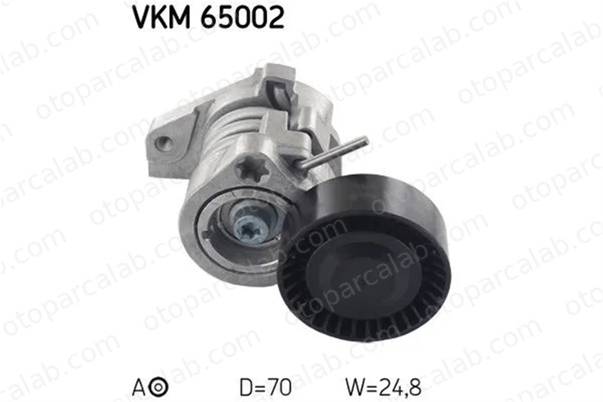 SKF VKM 65002 Vantilatör Kayış Gergi Rulmanı MITSUBISHI COLT VI SMART FORFOUR A6392000470 1345A001