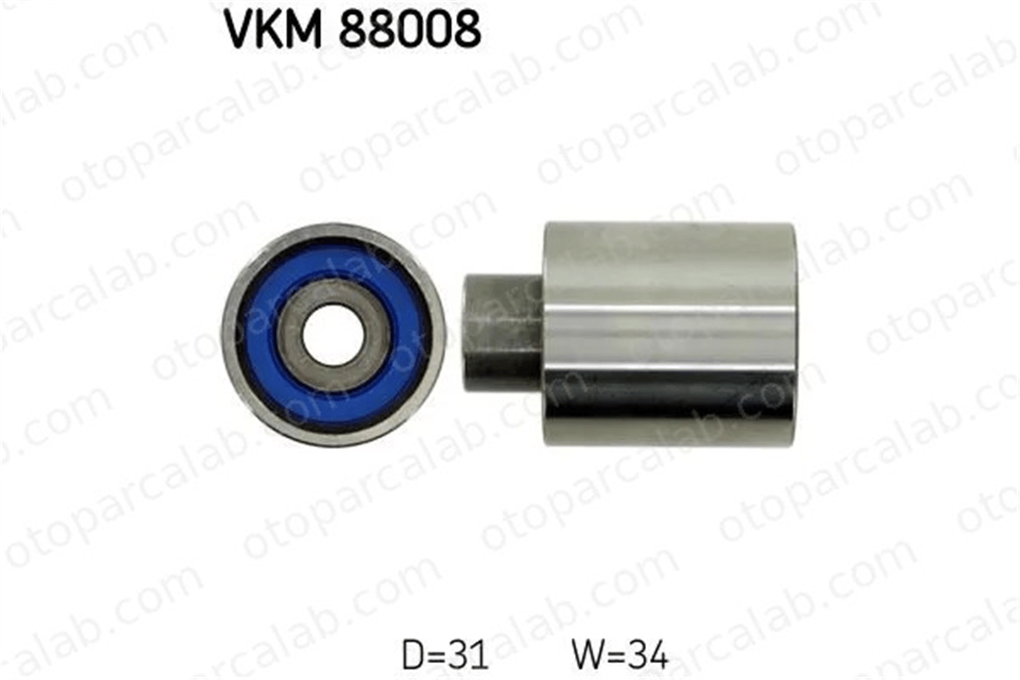 SKF VKM 88008 Triger Gergi Rulmanı SUBARU IMPREZA Sedan IMPREZA Hatchback 13073AA220 13073AA230