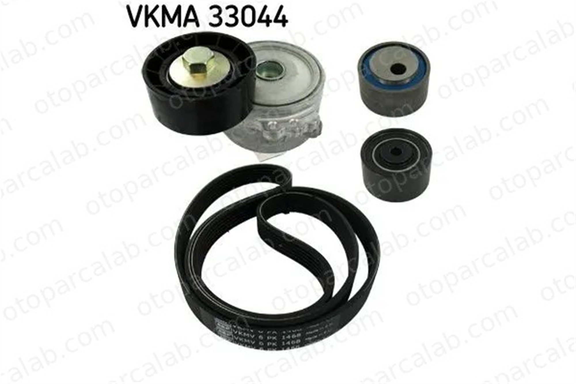 SKF VKMA 33044 Vantilatör Kayış Seti CITROËN JUMPY JUMPY Panelvan/Van 1613837780 1613838480