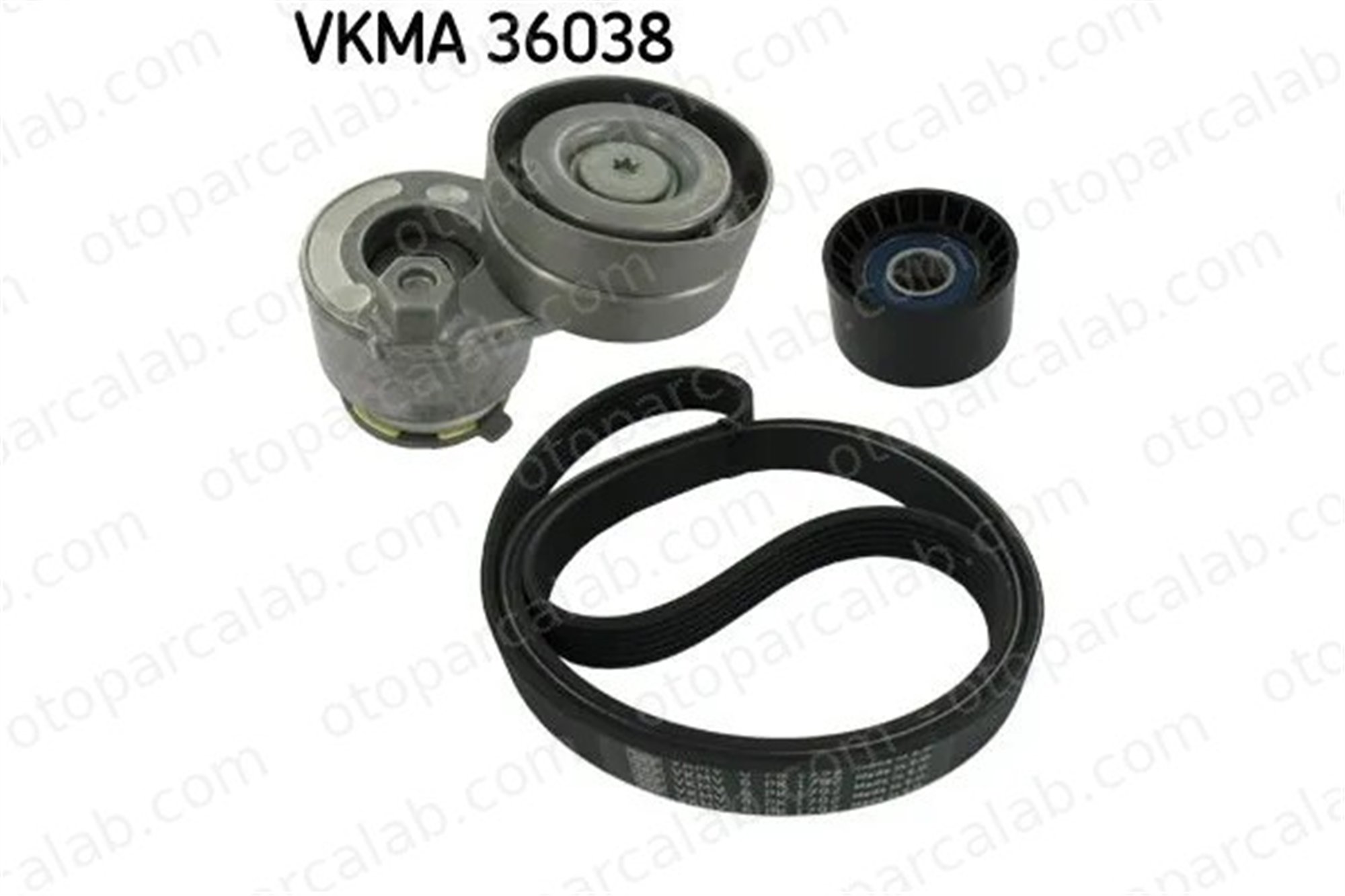 SKF VKMA 36038 Vantilatör Kayış Seti RENAULT LAGUNA II Grandtour LAGUNA II 117200713R MW30621284