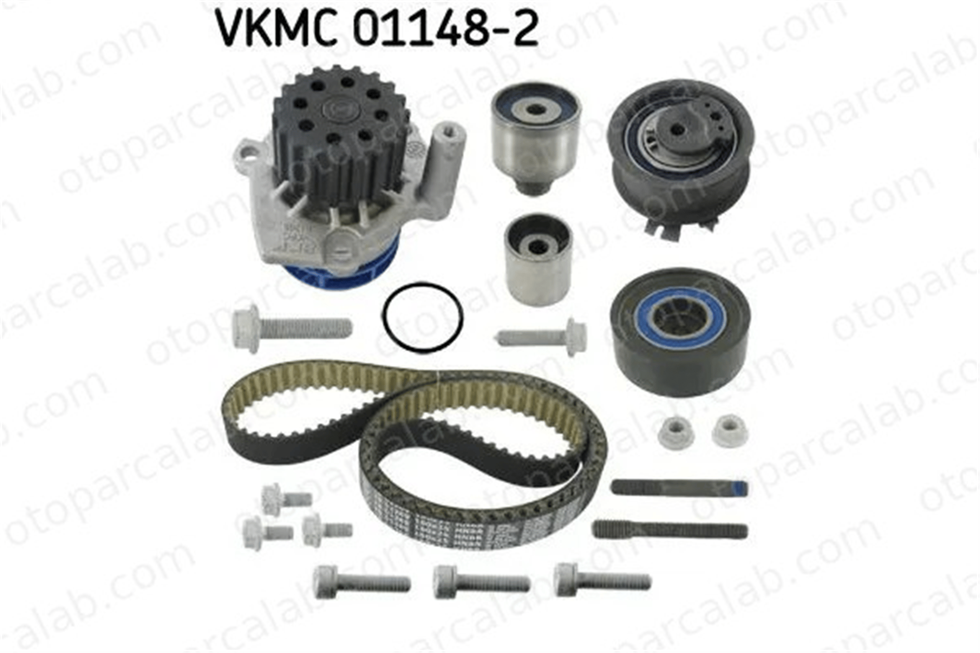 SKF VKMC 01148-2 Triger Kayış Seti VW TRANSPORTER T5 Minibüs/Otobüs AUDI A4 B8 3L198119E 03L198119E