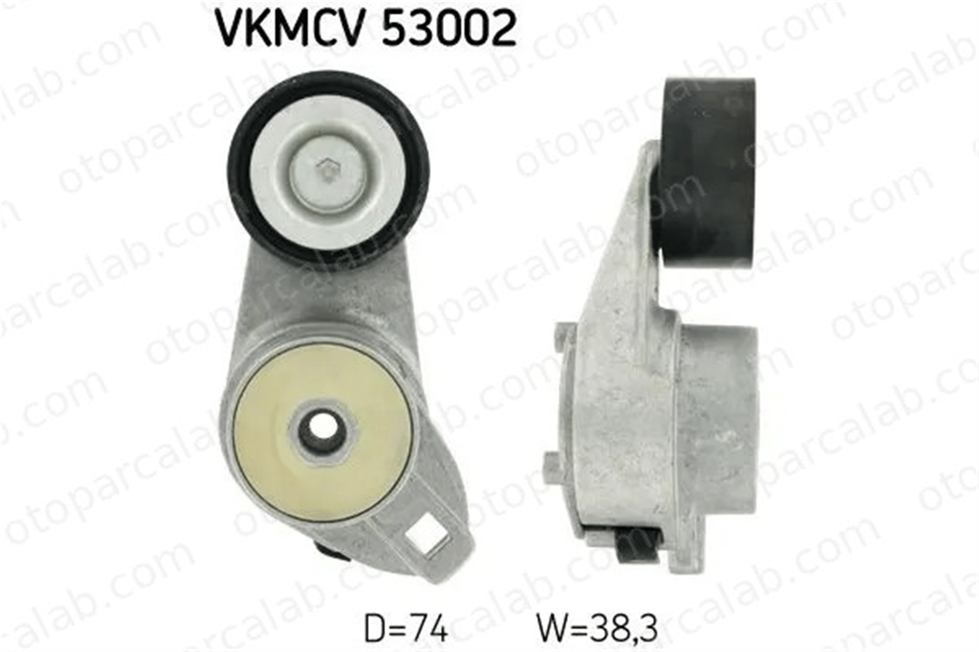 SKF VKMCV 53002 Vantilatör Kayış Gergi Rulmanı VOLVO FL6 RENAULT TRUCKS MIDLINER 7421257889 5010550335