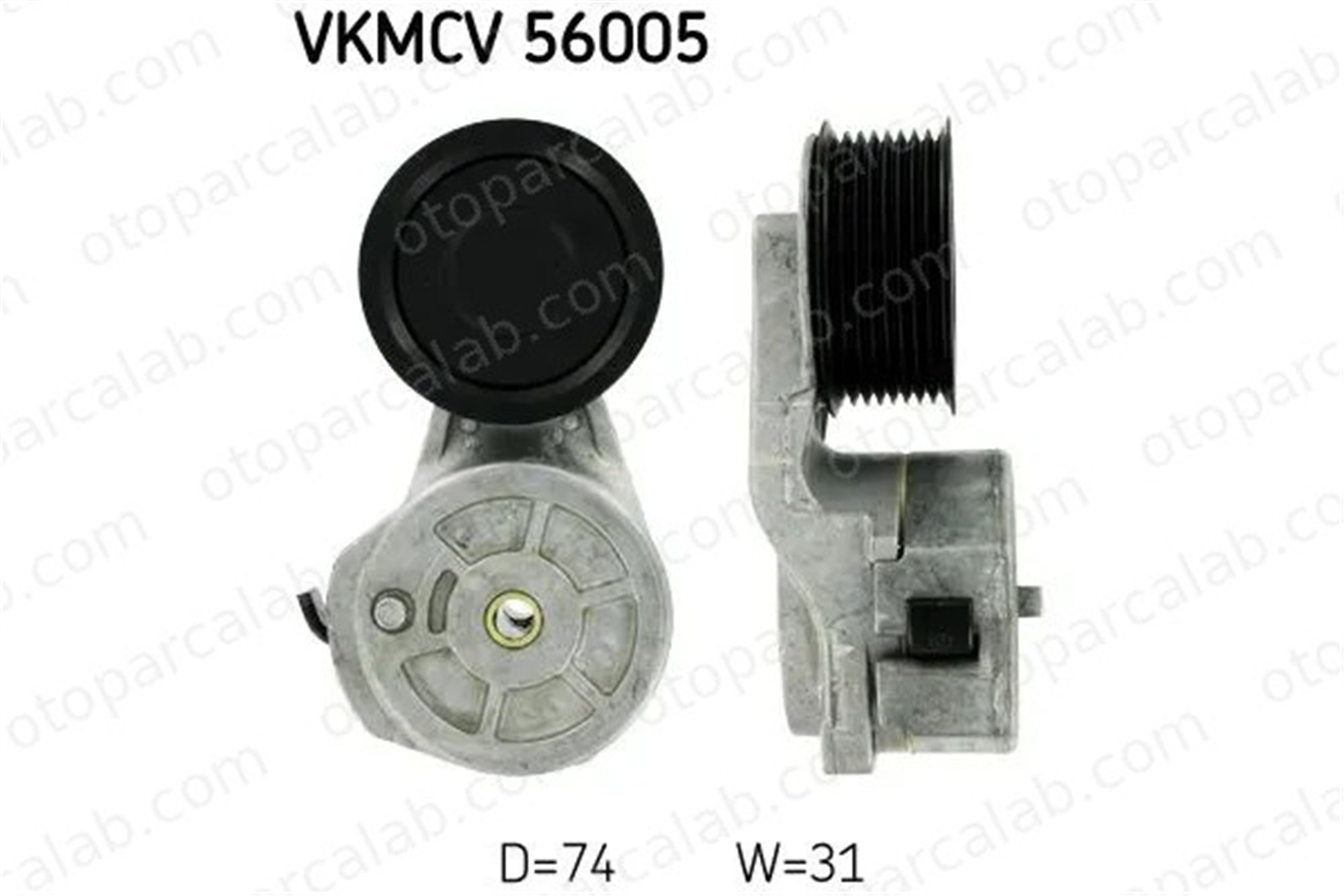 SKF VKMCV 56005 Vantilatör Kayış Gergi Rulmanı SCANIA R II P II 1438743 1503115