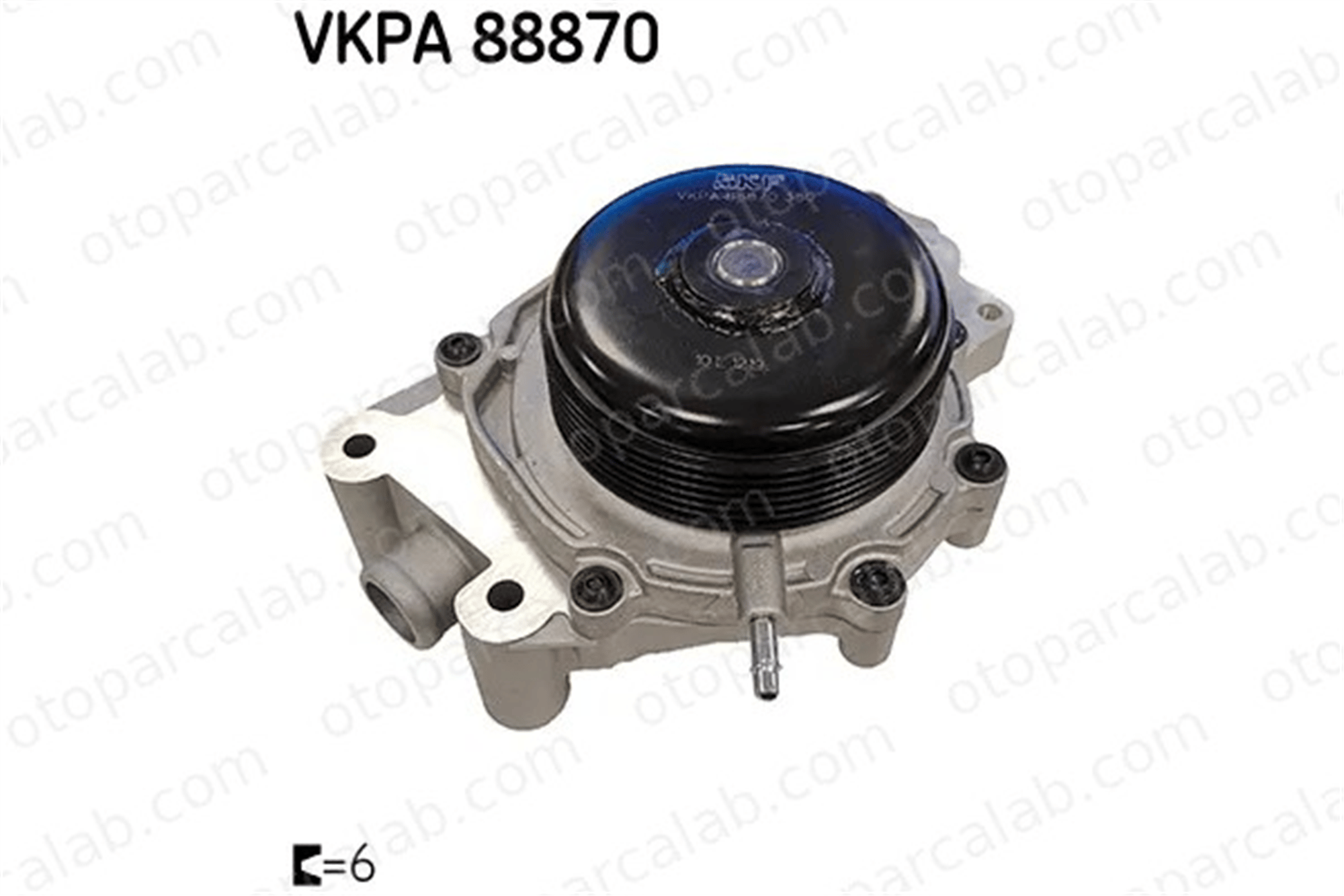 SKF VKPA 88870 Devirdaim Su Pompası MERCEDES-BENZ C-SERISI T-Model C-SERISI 6512000100 6512000200