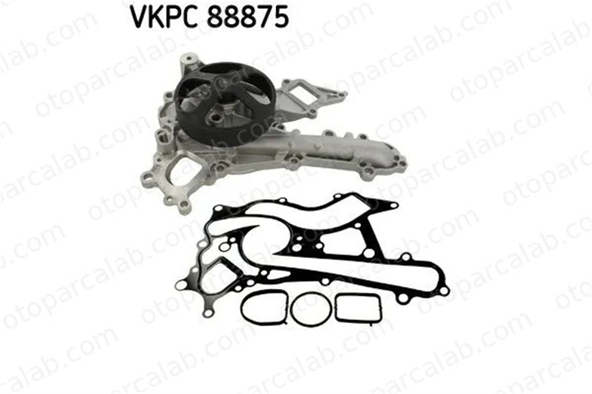SKF VKPC 88875 Devirdaim Su Pompası MERCEDES-BENZ E-SERISI C-SERISI A2762000401 2762000401
