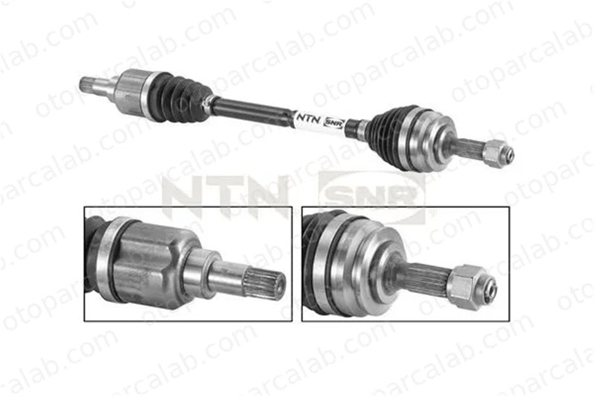SNR DK66.001 Aks Komple Ön Sol CITROËN C3 II DS3 3272VT 3272VV
