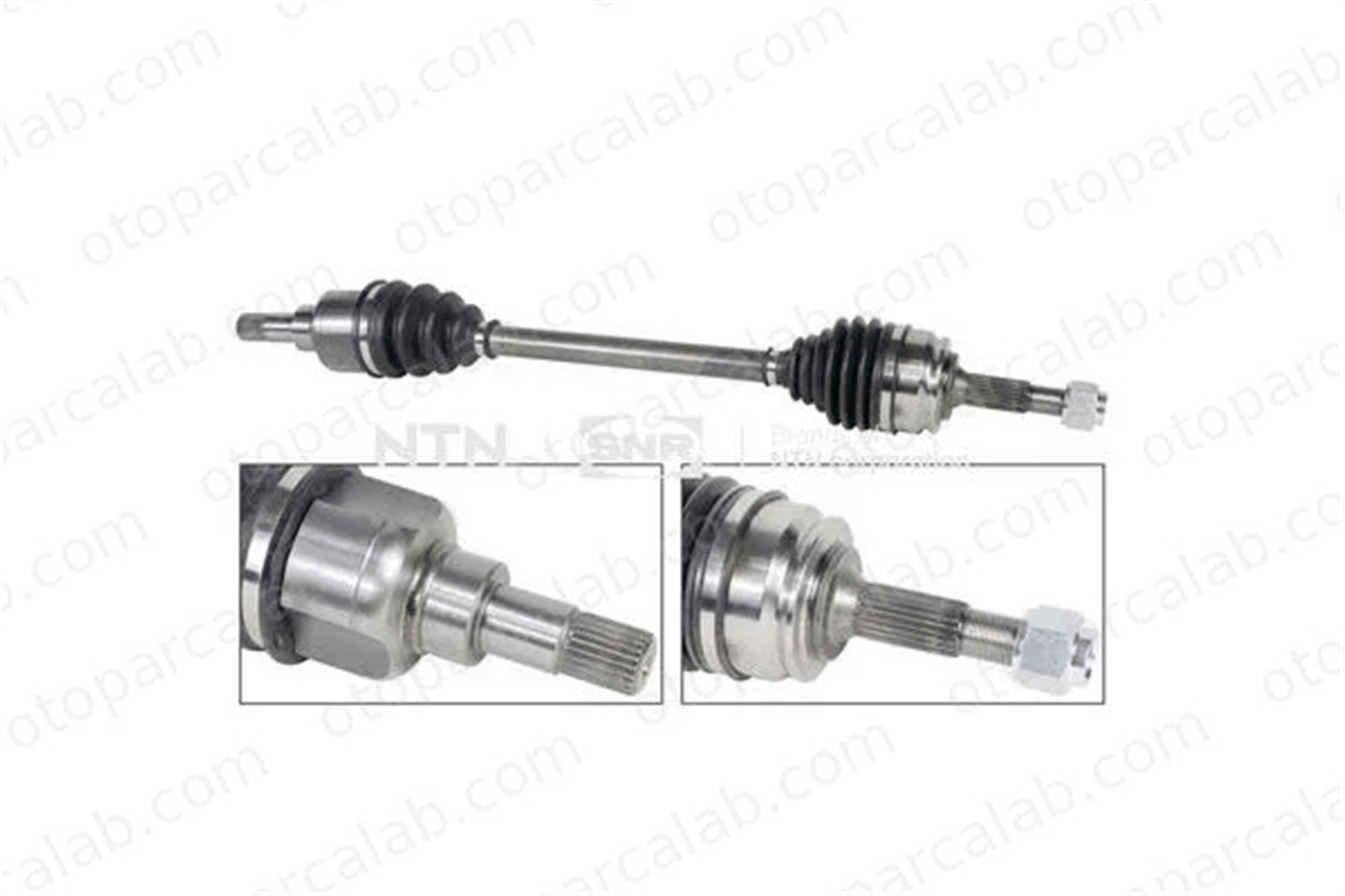 SNR DK66.025 Aks Komple Ön Sol PEUGEOT 208 I CITROËN C3 III 9803959580 9801611180