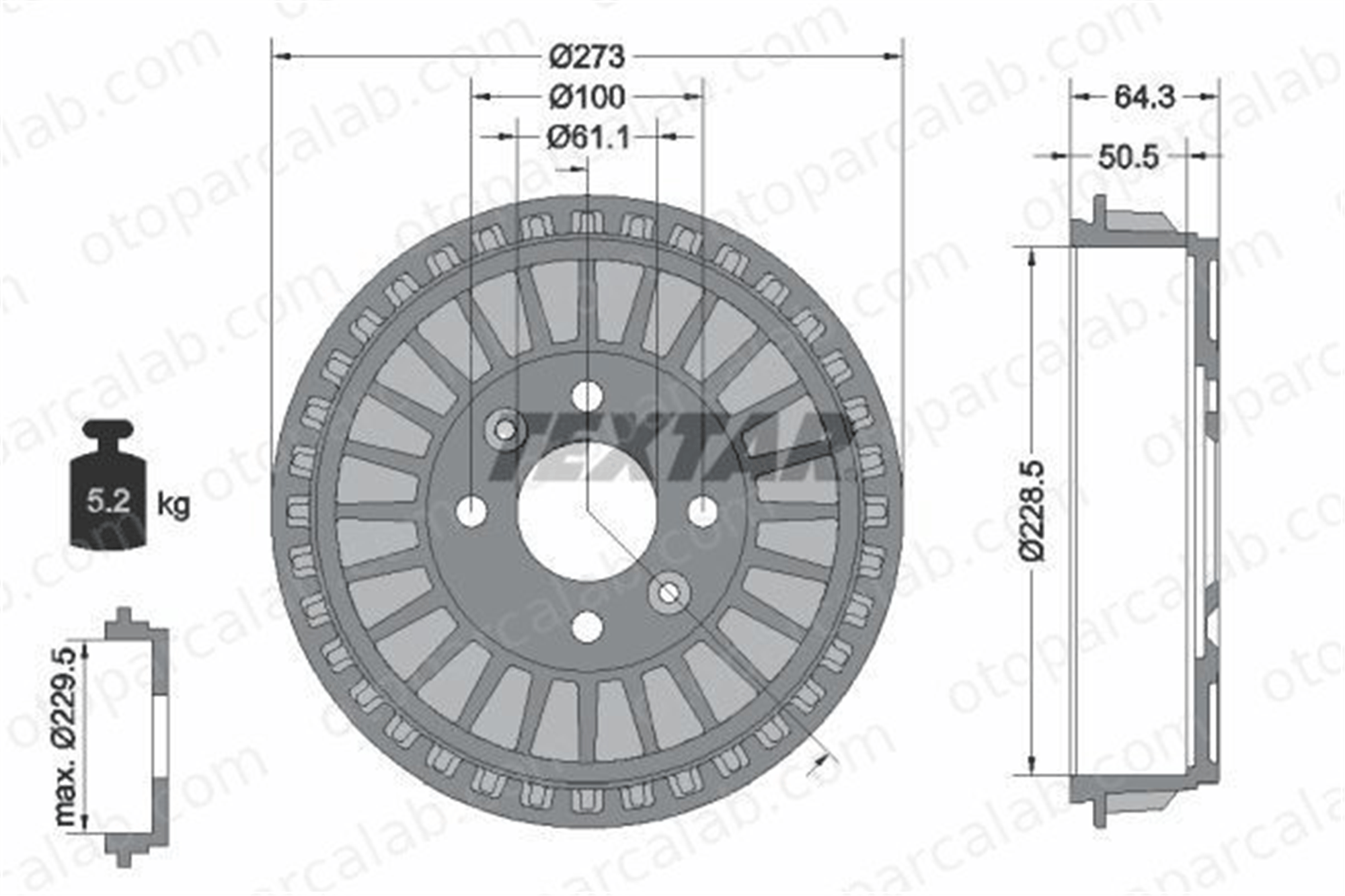 SOMAG 432062488R-I Kampana Arka Sağ veya Sol RENAULT TWINGO III CLIO V 432062488R 432065501R