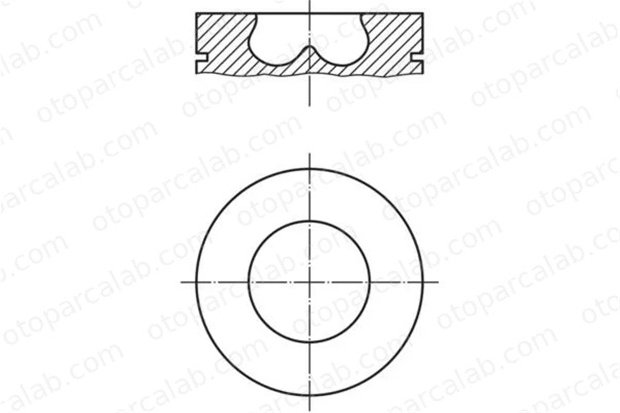 SONNE 024KR00202 Piston (83.51MM-0.50) VW TOUAREG AUDI Q7 59107065DG 59107065CH