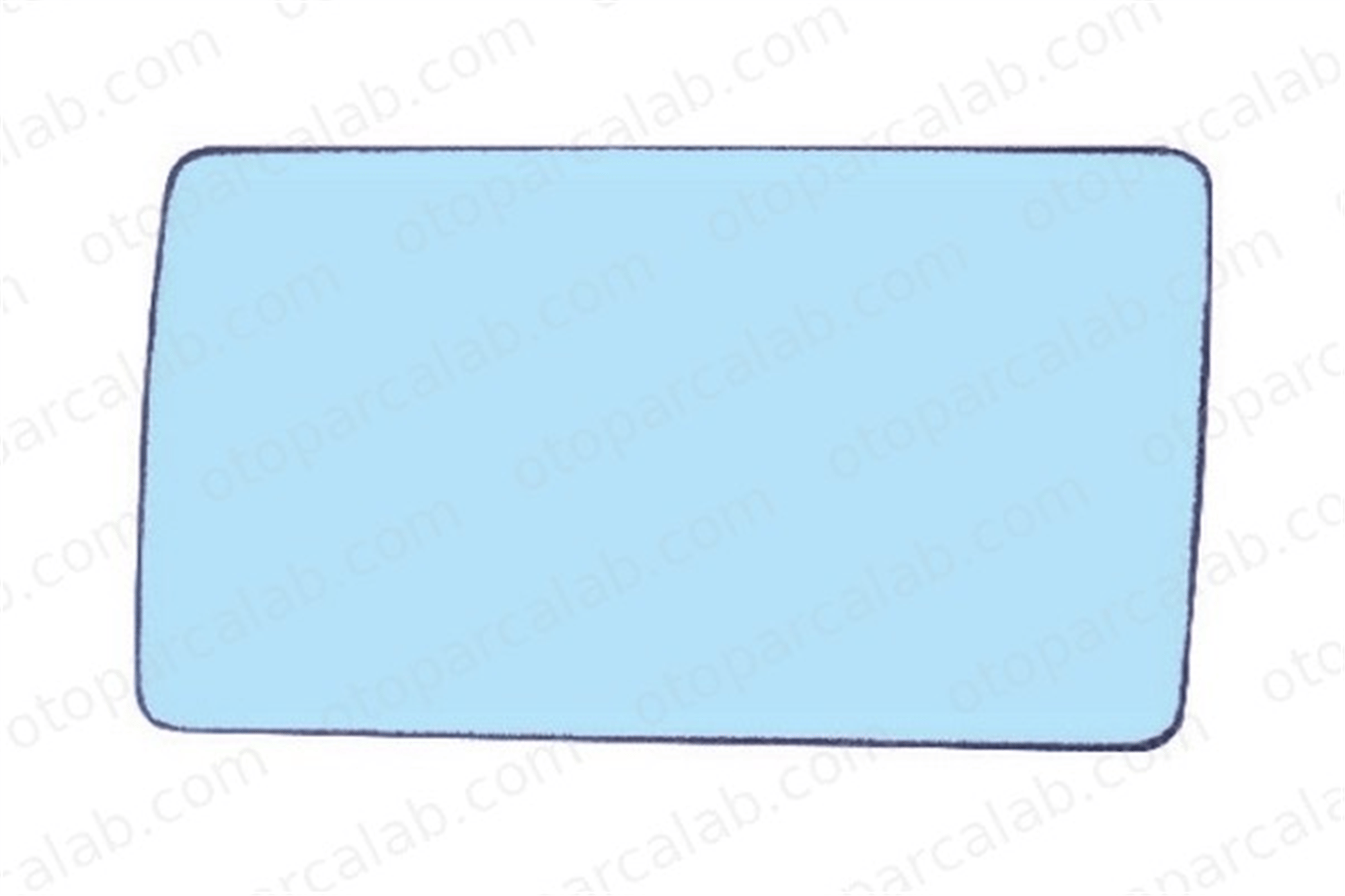 SPJ L-0114 Ayna Camı Dış Sağ MERCEDES-BENZ 124 Sedan 124 T-Model 1248101321 1248102021