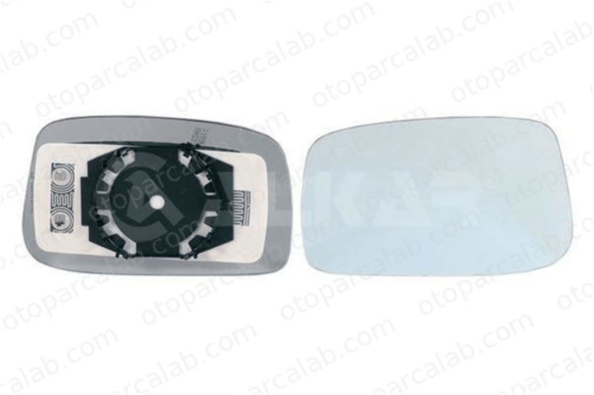 SPJ L-1552 Ayna Camı Dış Sağ CITROËN C8 FIAT ULYSSE 8151FX 963652855R