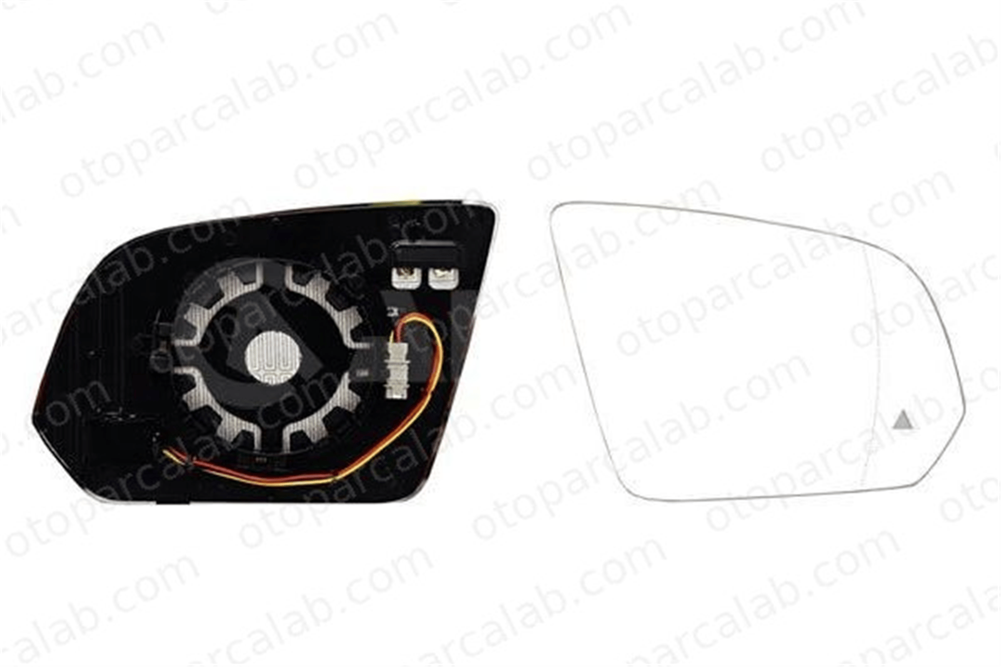 SPJ L-2664 Ayna Camı Sağ MERCEDES-BENZ VITO Mixto VITO Tourer A4478110533