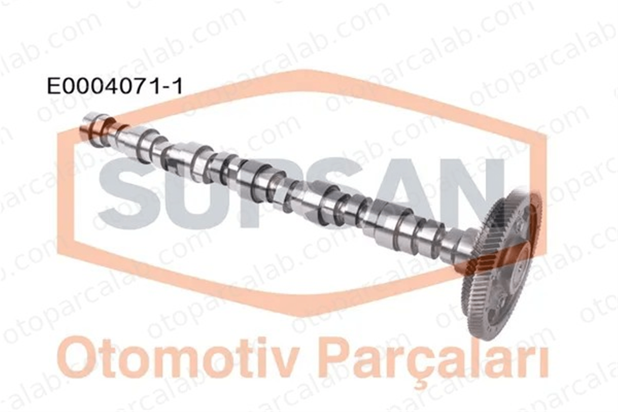SUPSAN E0004071-1 Eksantrik Mili MERCEDES-BENZ AROCS ACTROS MP4 / MP5 5420501401 5420501201