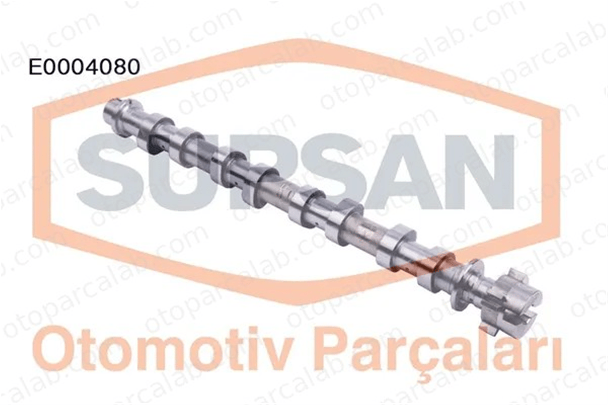 SUPSAN E0004080 Eksantrik Mili OPEL MOVANO B Panelvan/Van MOVANO B Platform şasi 8200827912 93198678