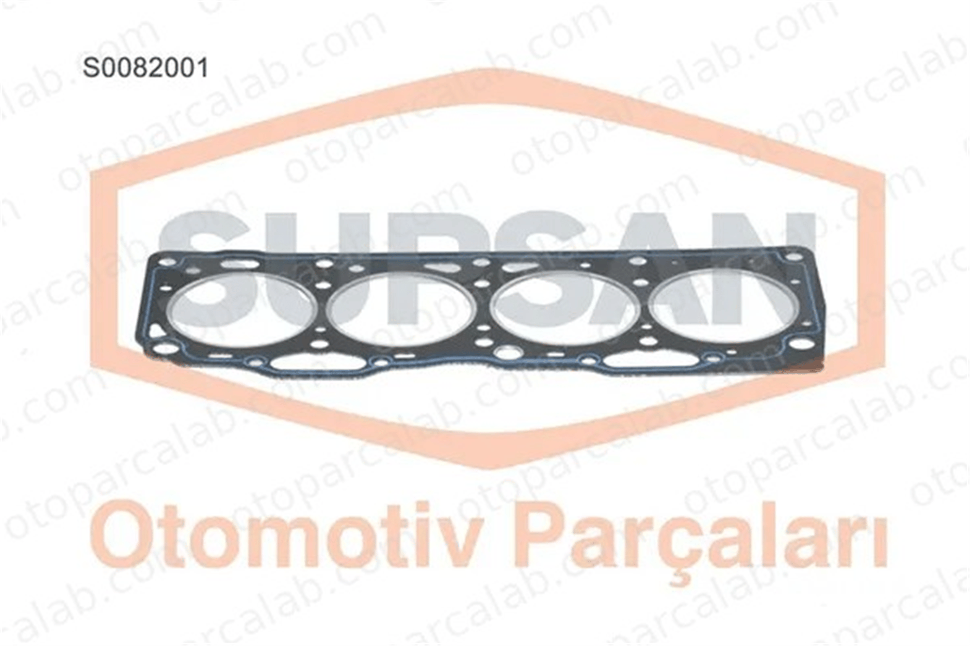 SUPSAN S0082001 Silindir Kapak Contası FIAT TIPO UNO 7666858 7555140