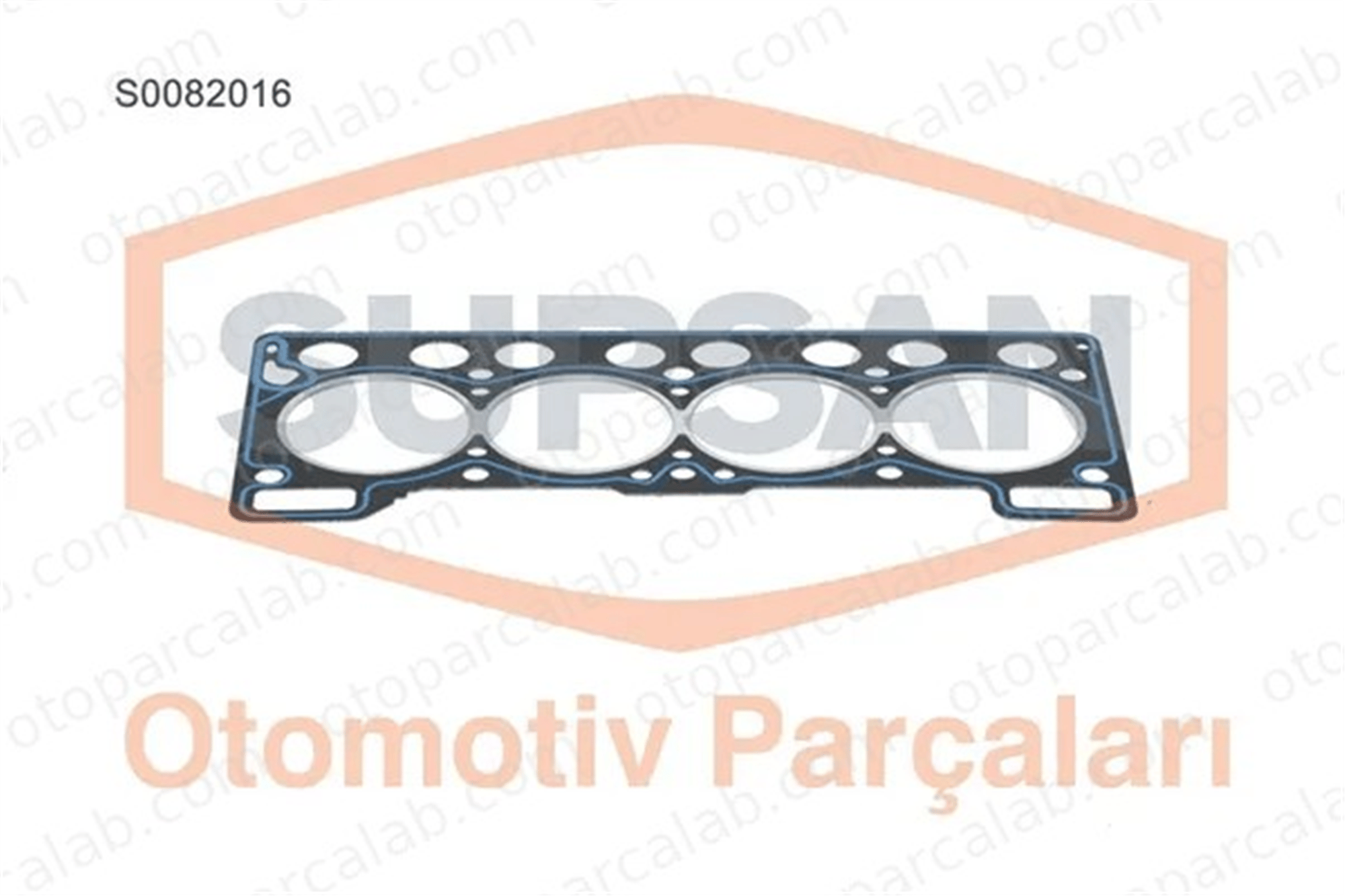 SUPSAN S0082016 Silindir Kapak Contası RENAULT 11 9 7700705406 7700680689