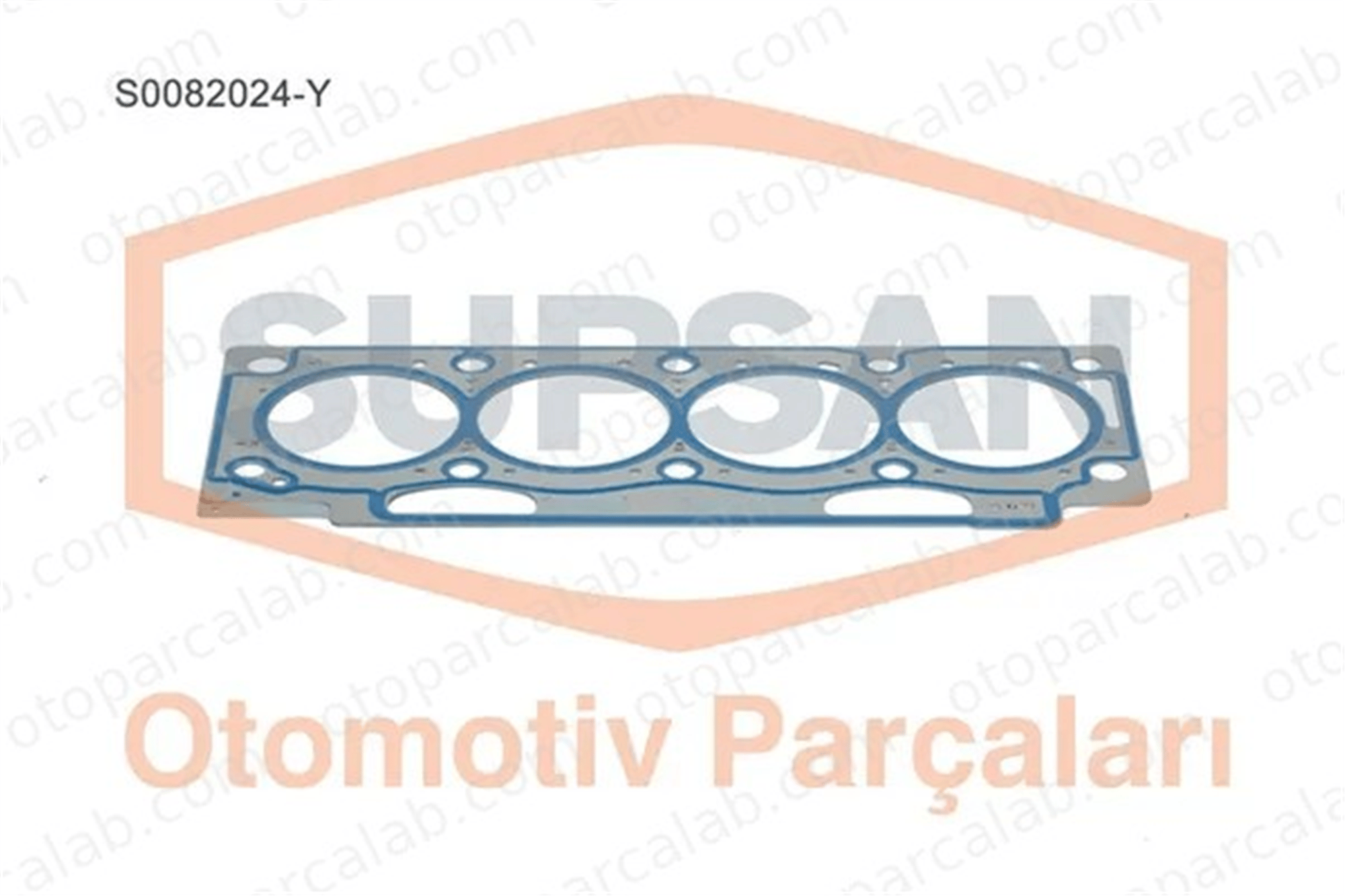 SUPSAN S0082024-Y Silindir Kapak Contası RENAULT LAGUNA II Grandtour LAGUNA II 8200956481 MW30620669