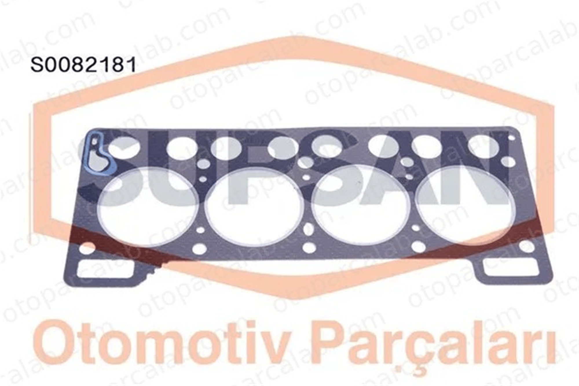 SUPSAN S0082181 Silindir Kapak Contası RENAULT 5 12 7700576242 24976