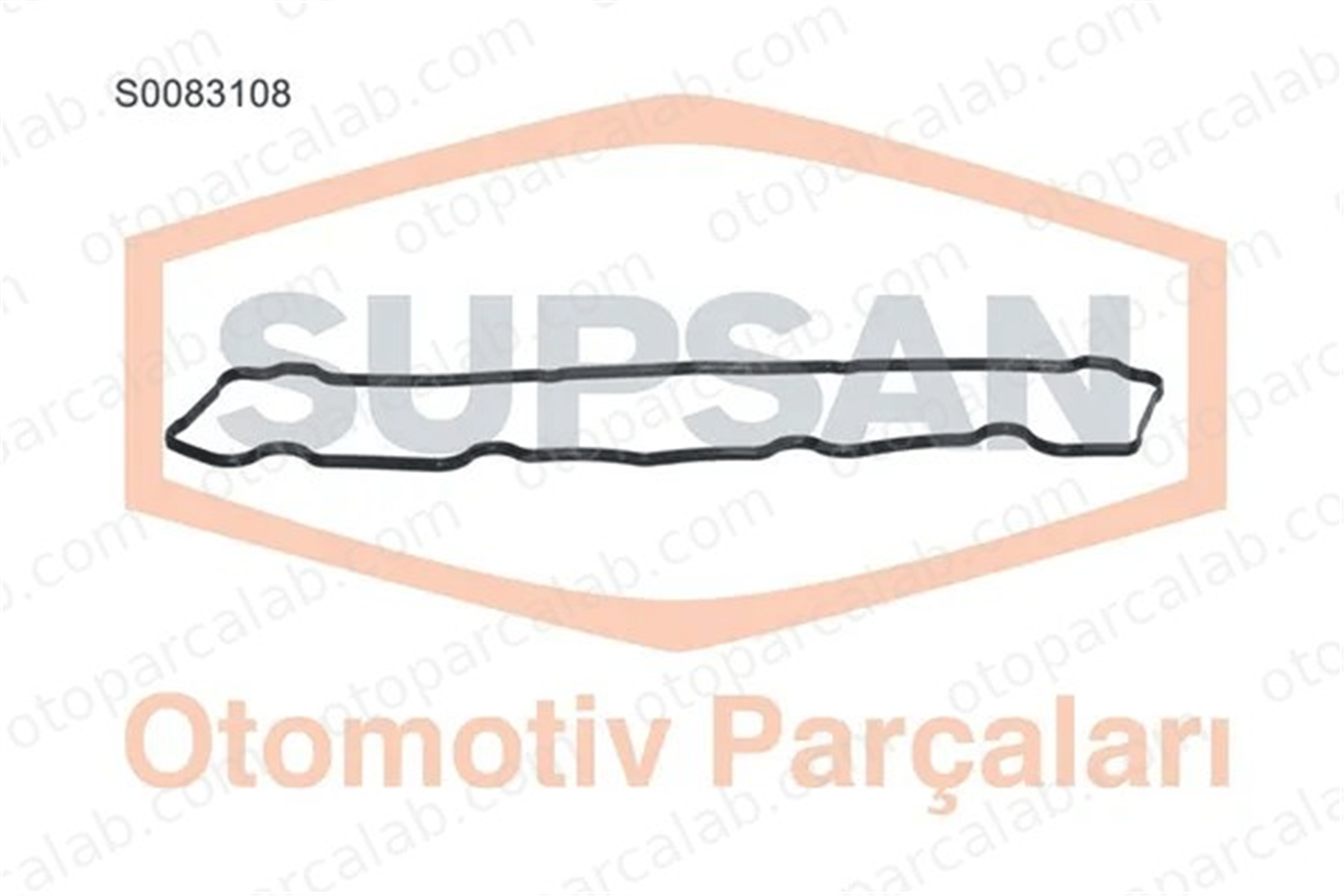 SUPSAN S0083108 Üst Kapak Contası (Külbütör) PEUGEOT 206 Hatchback PARTNER Kasa/büyük limuzin 249A9 0249A9