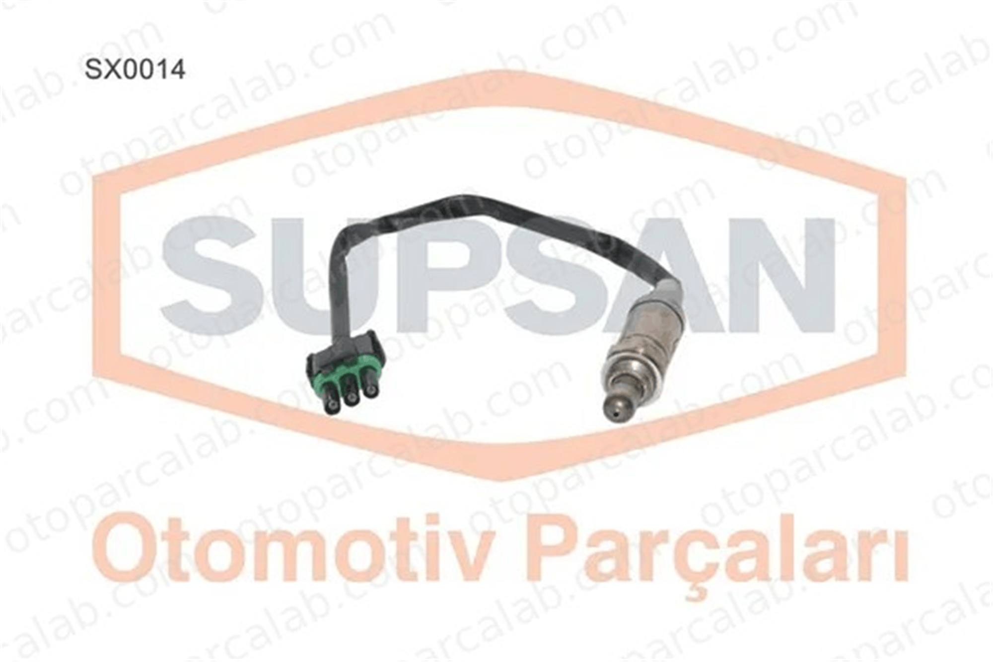 SUPSAN SX0014 Oksijen (Lambda) Sensörü RENAULT 19 II Chamade CLIO I 7700746375 7700854148