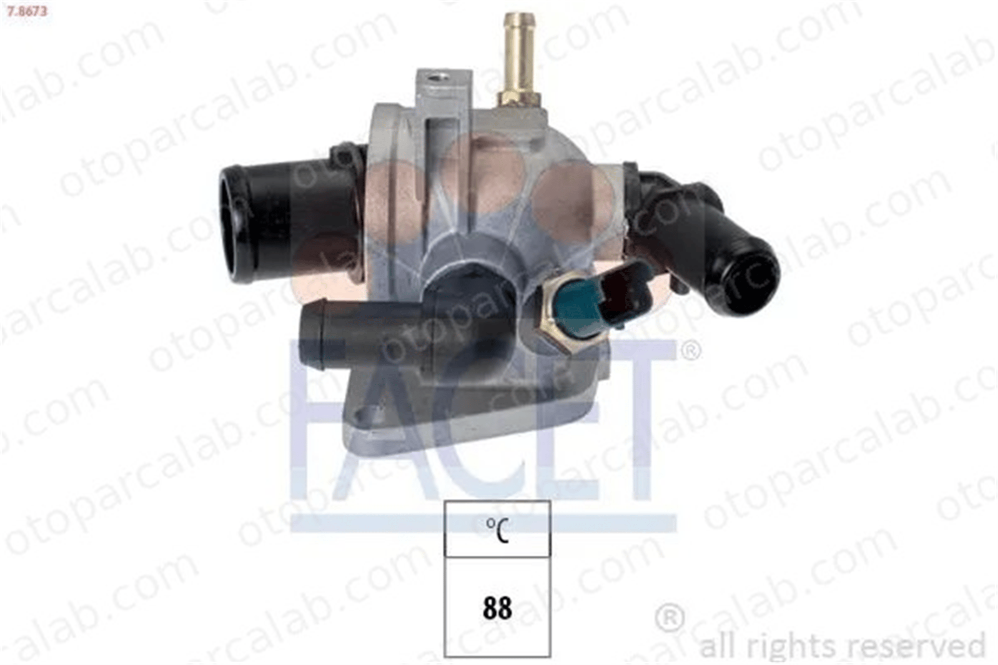 SUZUKI ORJINAL 55224022 Termostat FIAT DOBLO Cargo DOBLO Minibüs/Otobüs 55224022 55194271