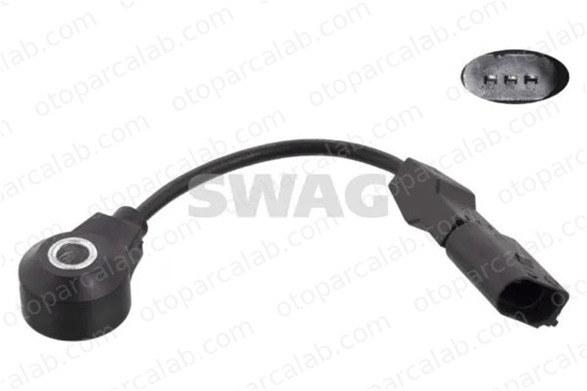 SWAG 30 10 5755 Vuruntu Sensörü AUDI A3 VW GOLF IV 6A905377B 06A905377B