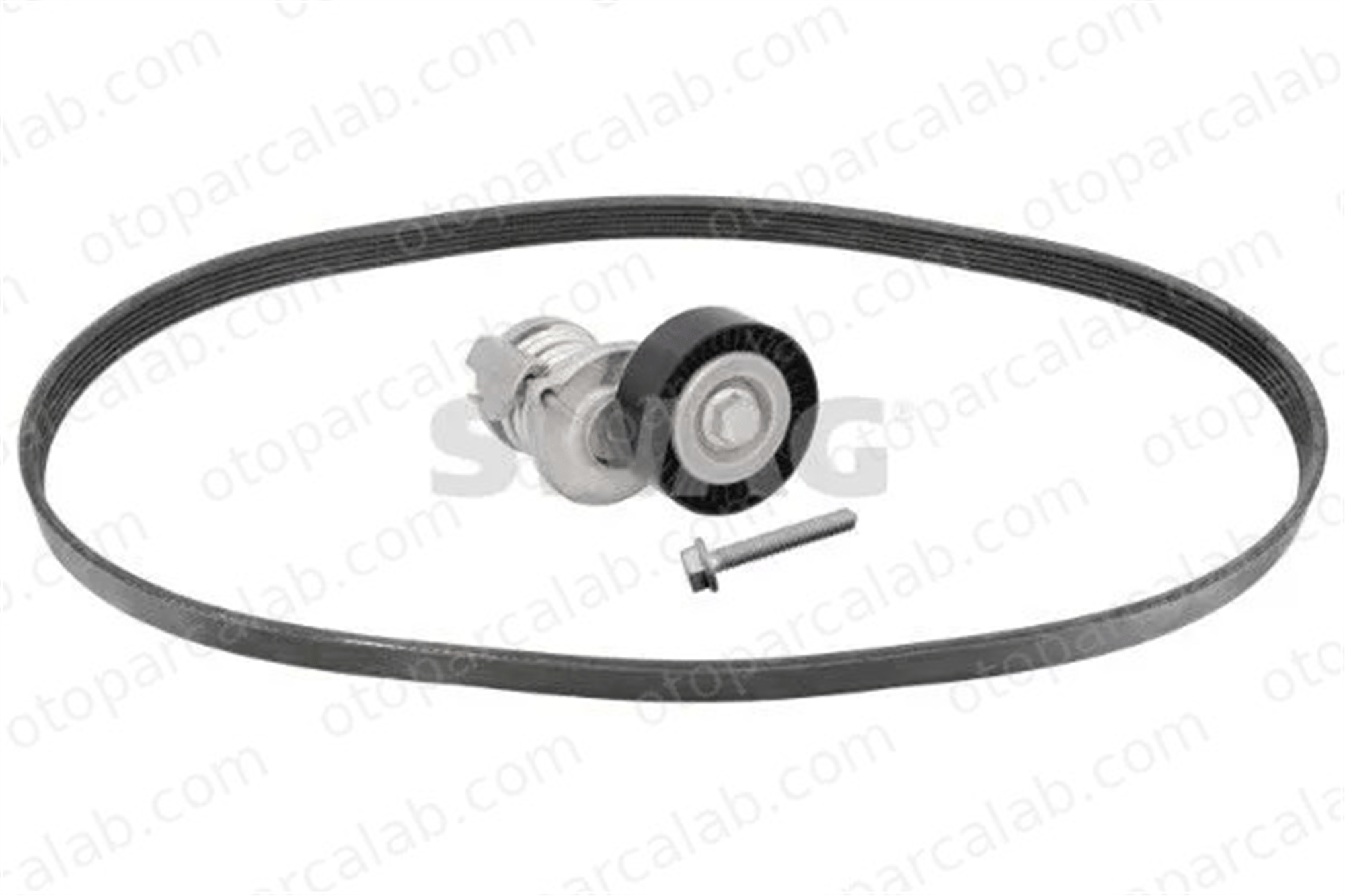 SWAG 30 94 0308 Vantilatör Kayış Seti VW CADDY III Kasa/büyük limuzin SKODA YETI 3L903137 03L 903 137