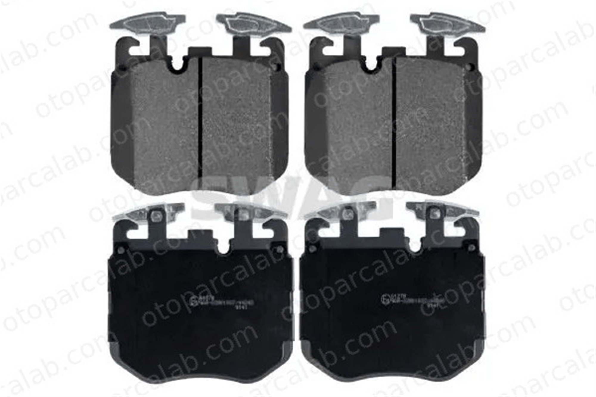 SWAG 33 10 7630 Fren Disk Balata Ön BMW 5 5 Touring 34106883510 34106888459