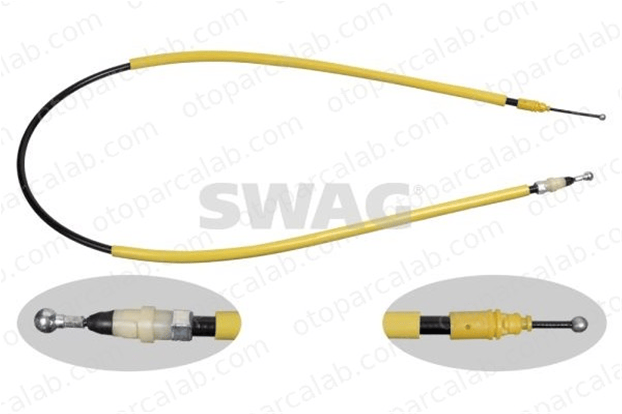 SWAG 60 93 3168 El Fren Teli Arka Sağ RENAULT TRAFIC II Panelvan/Van TRAFIC II Minibüs/Otobüs 60933168 91165523