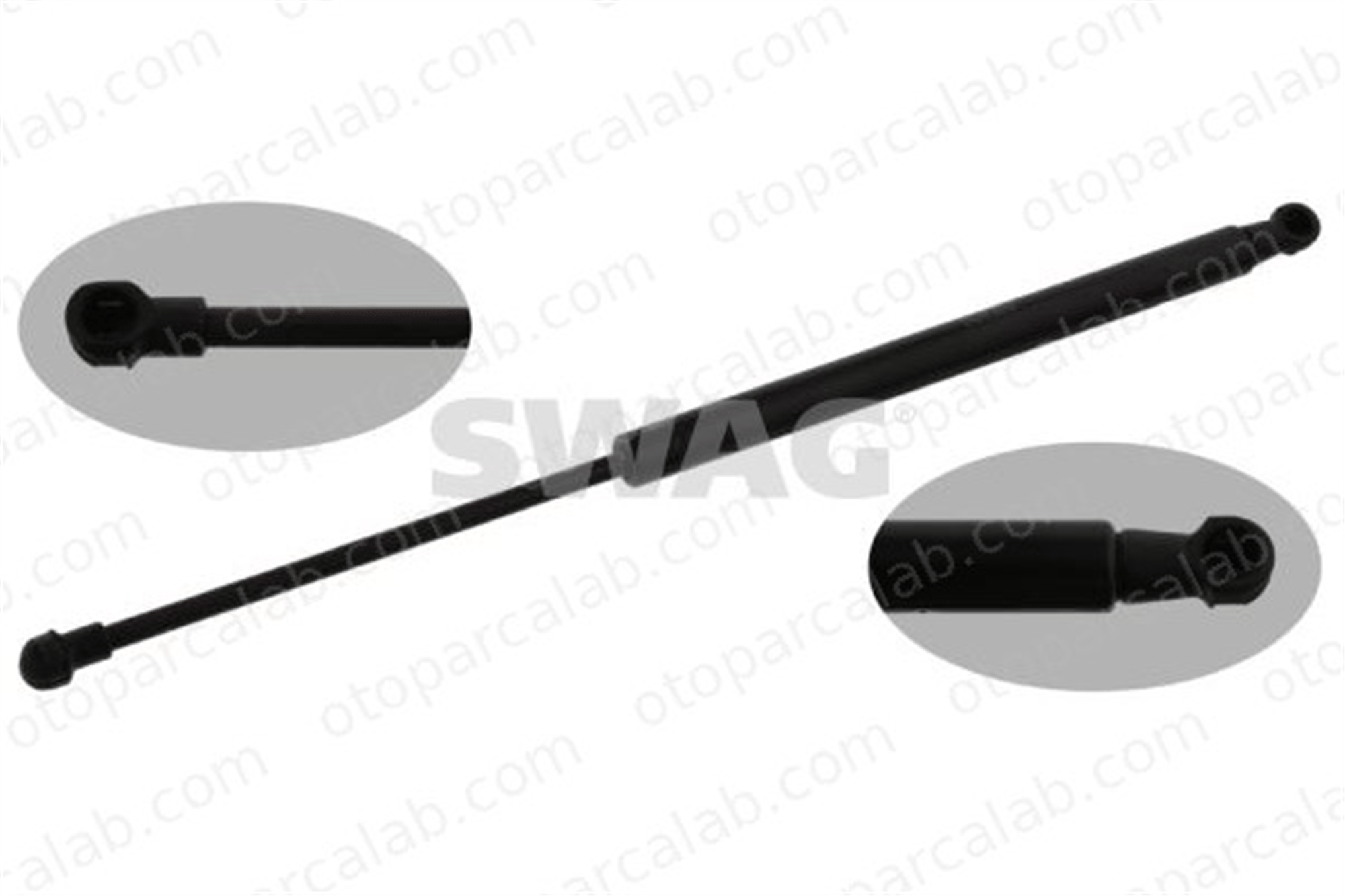 SWAG 70 93 3347 Bagaj Amortisörü Sağ veya Sol FIAT 500 ABARTH 500 / 595 / 695 51785412
