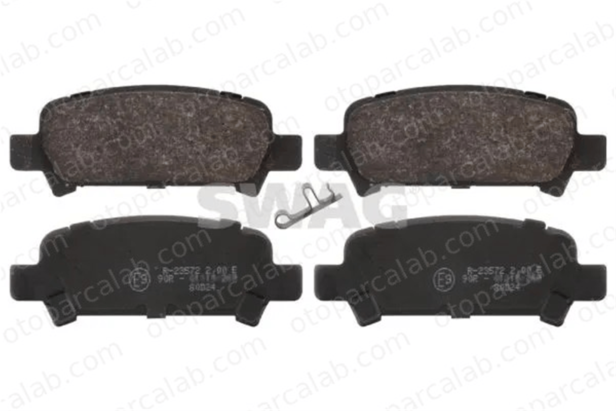 SWAG 87 91 6659 Fren Disk Balata Arka SUBARU IMPREZA Sedan IMPREZA Station wagon 26696FC001 V9118F011