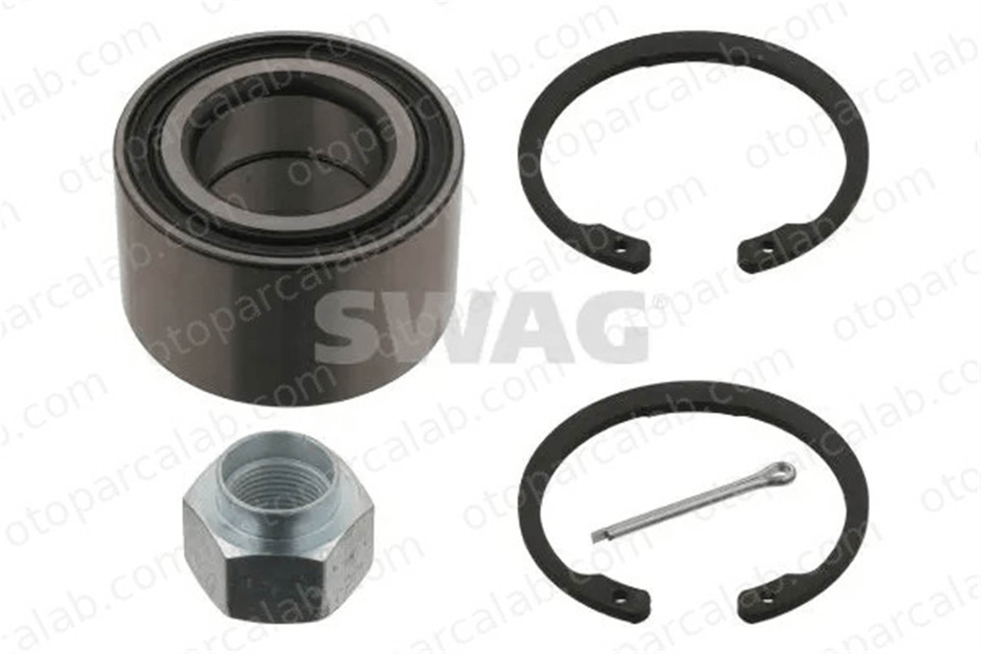 SWAG 89 93 1690 Teker Rulmanı Ön Sağ veya Sol CHEVROLET AVEO / KALOS Hatchback AVEO / KALOS Sedan 94535249S1 94535247
