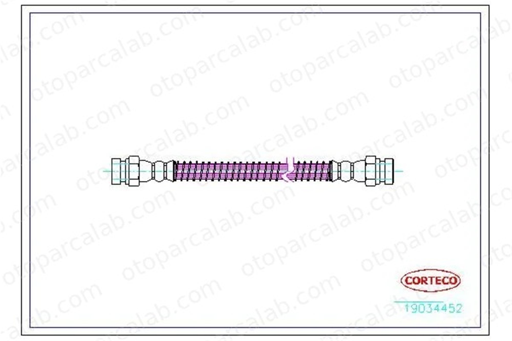 SWAPP 40311 Fren Hortumu Arka Sağ HYUNDAI GETZ 587381C000