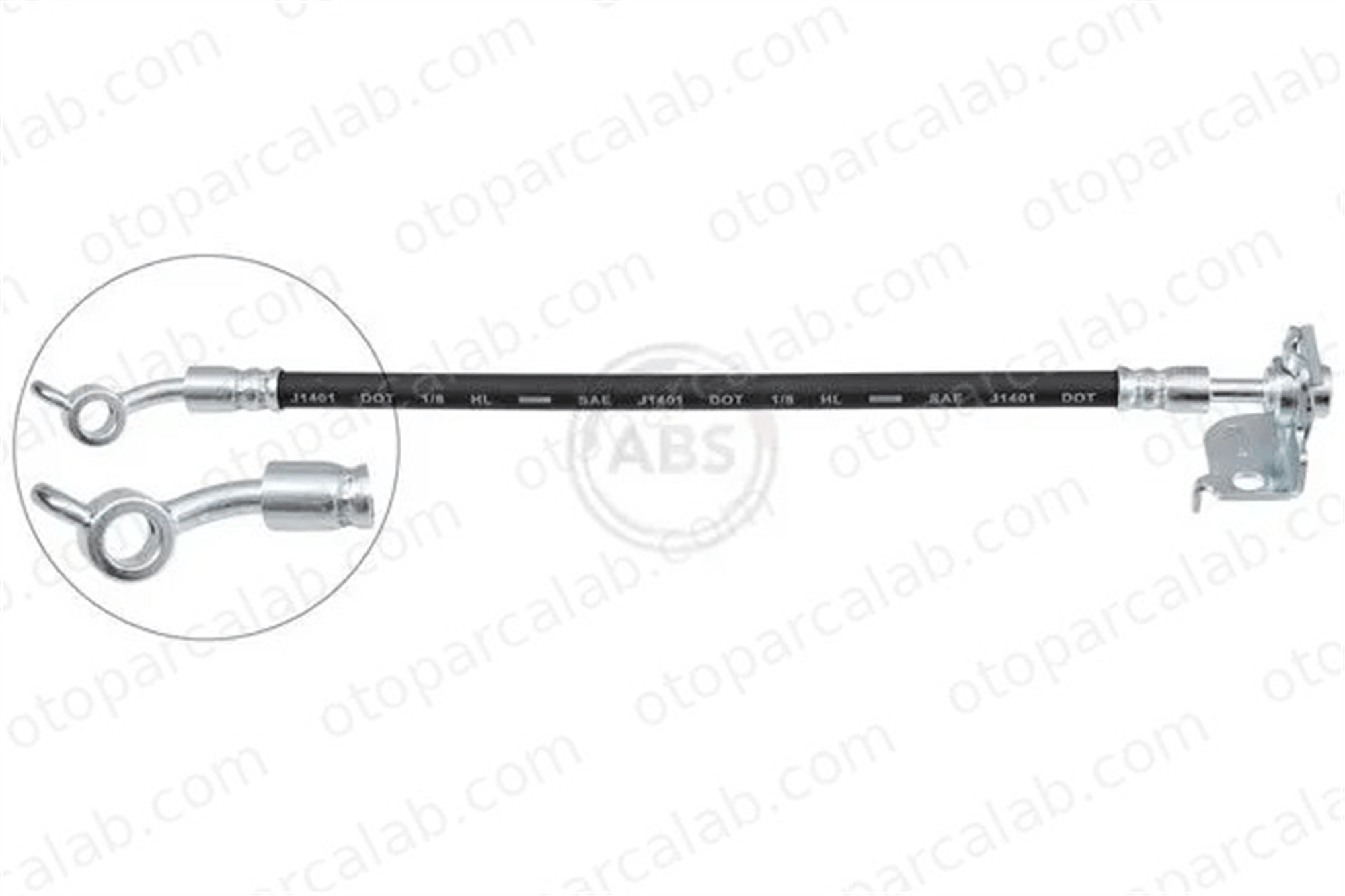 SWAPP 41194 Fren Hortumu Arka Sağ HYUNDAI i30 i30 Station wagon 58737G4400