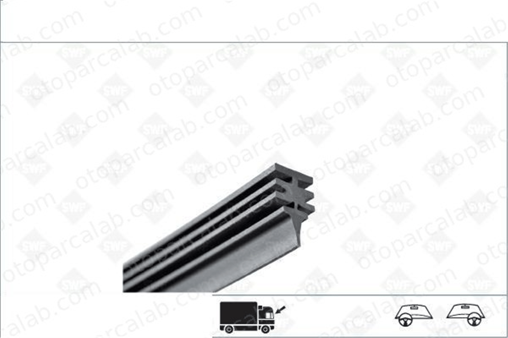 SWF 115903 Silecek Süpürgesi Ön 650/650 mm - 26/26 inç MERCEDES-BENZ SL VW TOUAREG REFFB660660