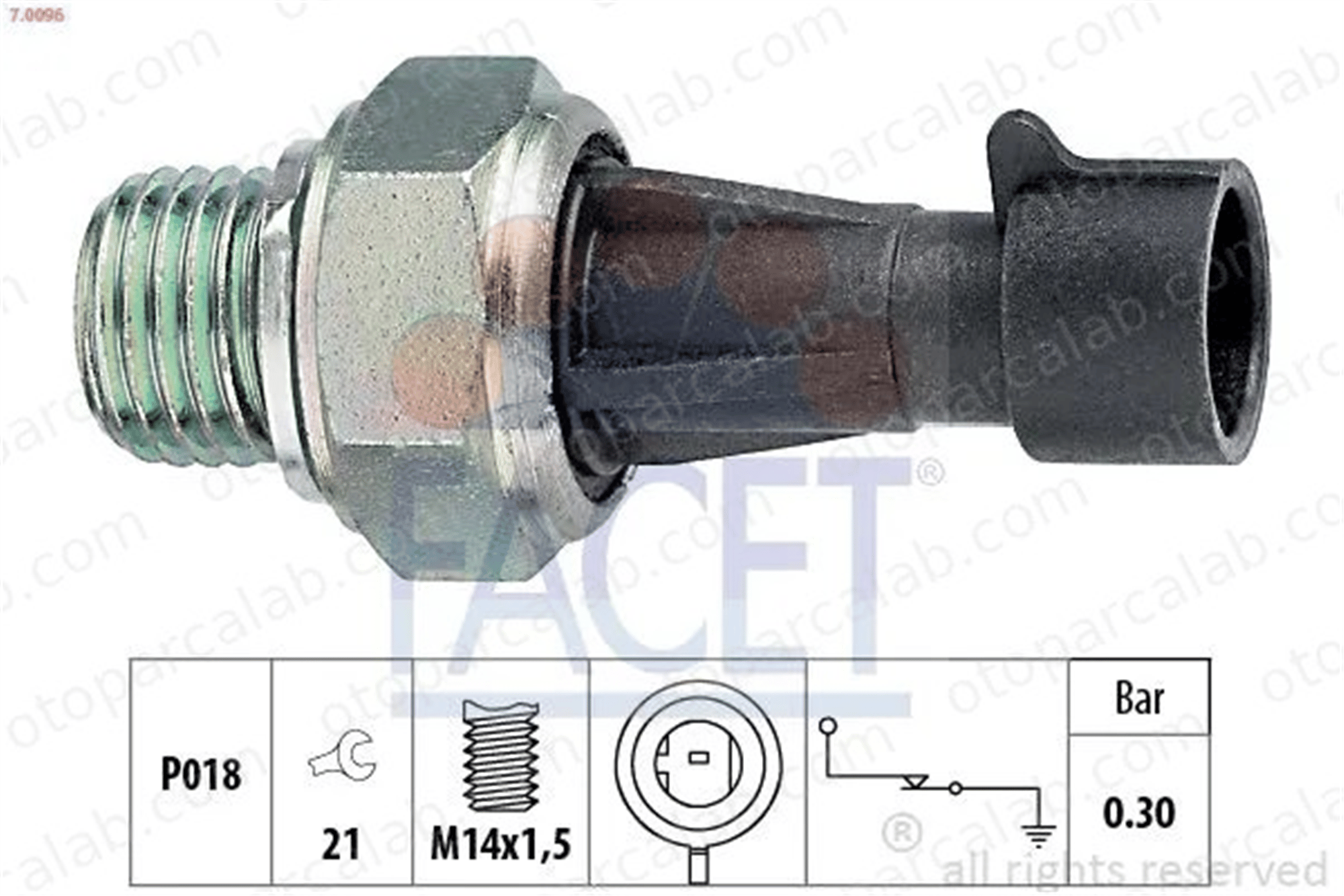 TDS F10082 Yağ Müşürü FIAT PANDA PUNTO 113198 1131C7