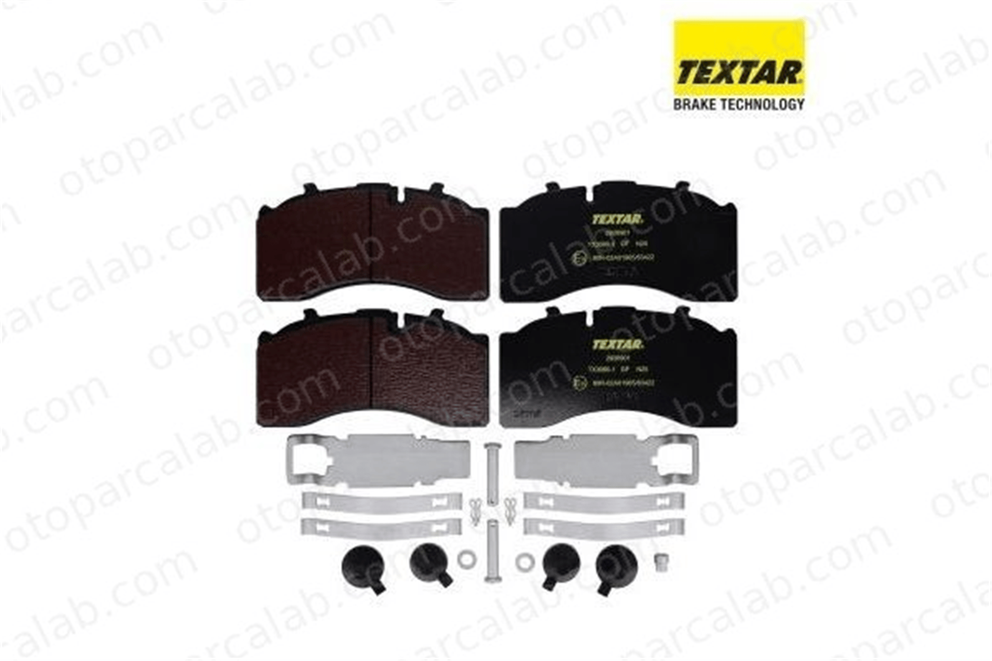 TEXTAR 2926901 Fren Disk Balata Ön MERCEDES-BENZ AROCS ACTROS MP4 / MP5 2926901 JAE0250407020