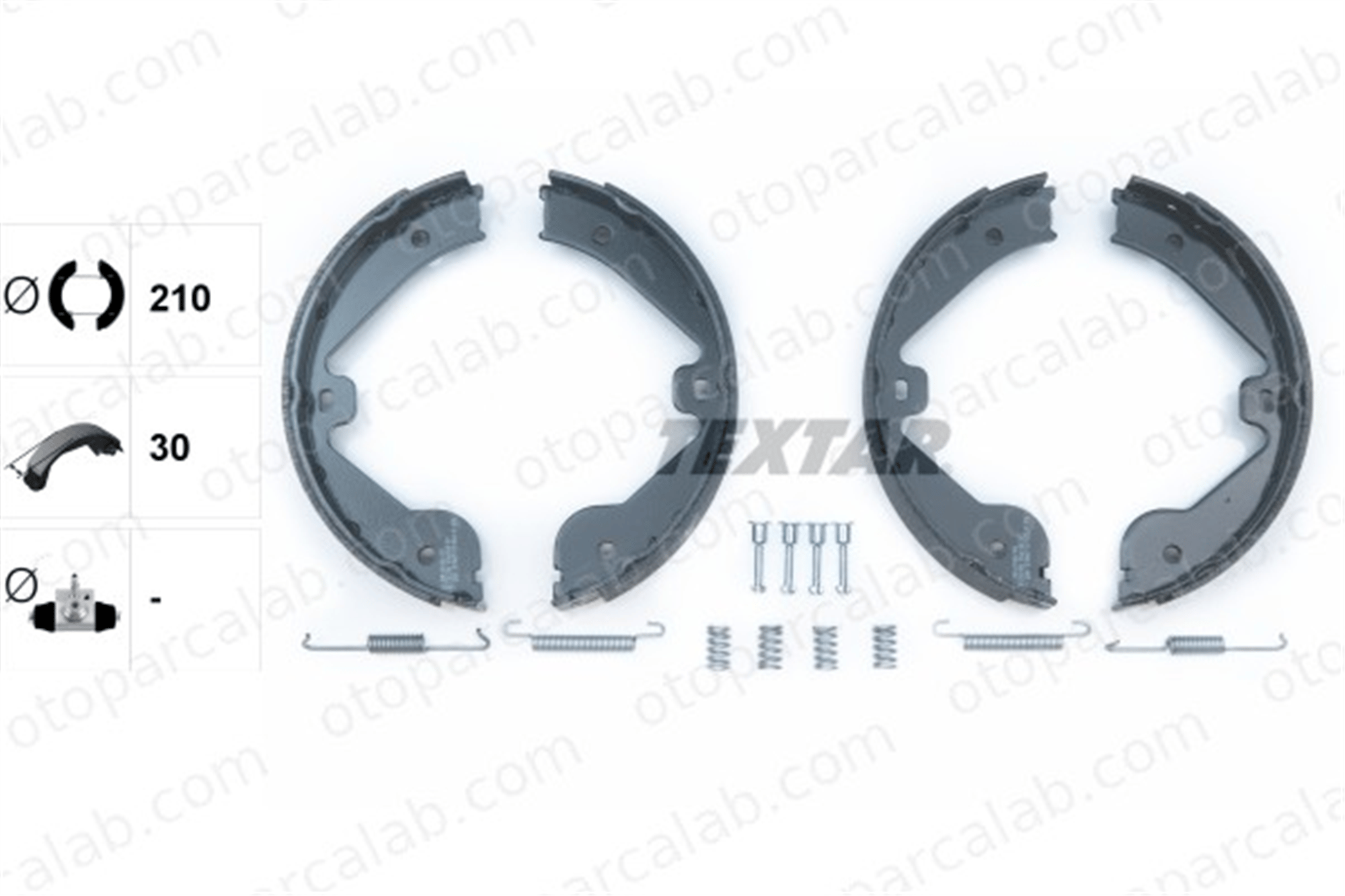 TEXTAR 91062400 El Fren Balatası MERCEDES-BENZ R-SERISI AUDI Q7 A1644200620 7L0698525