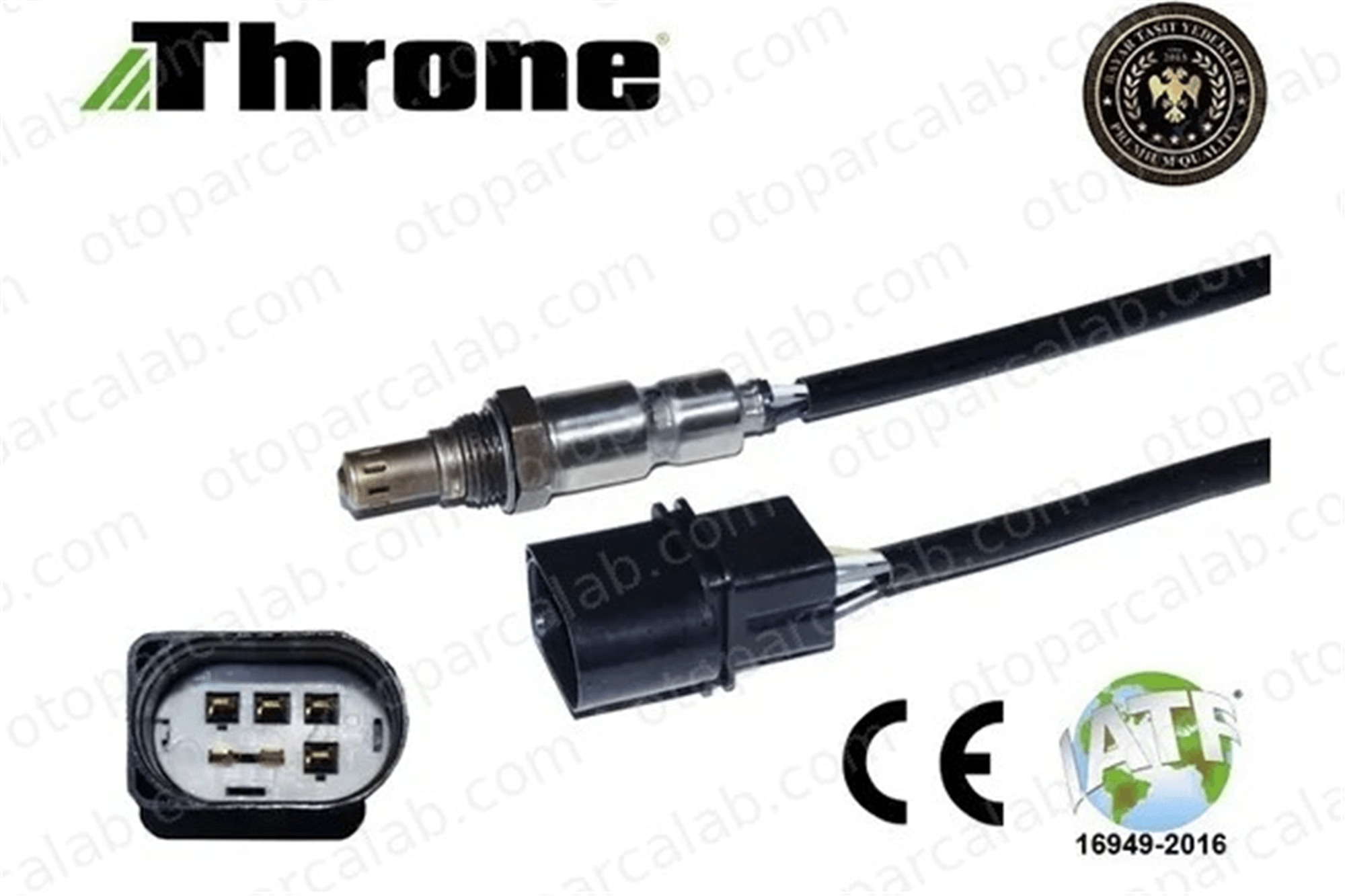 THRONE 50006264 Oksijen (Lambda) Sensörü SEAT LEON TOLEDO II 36906262E 036 906 262 E