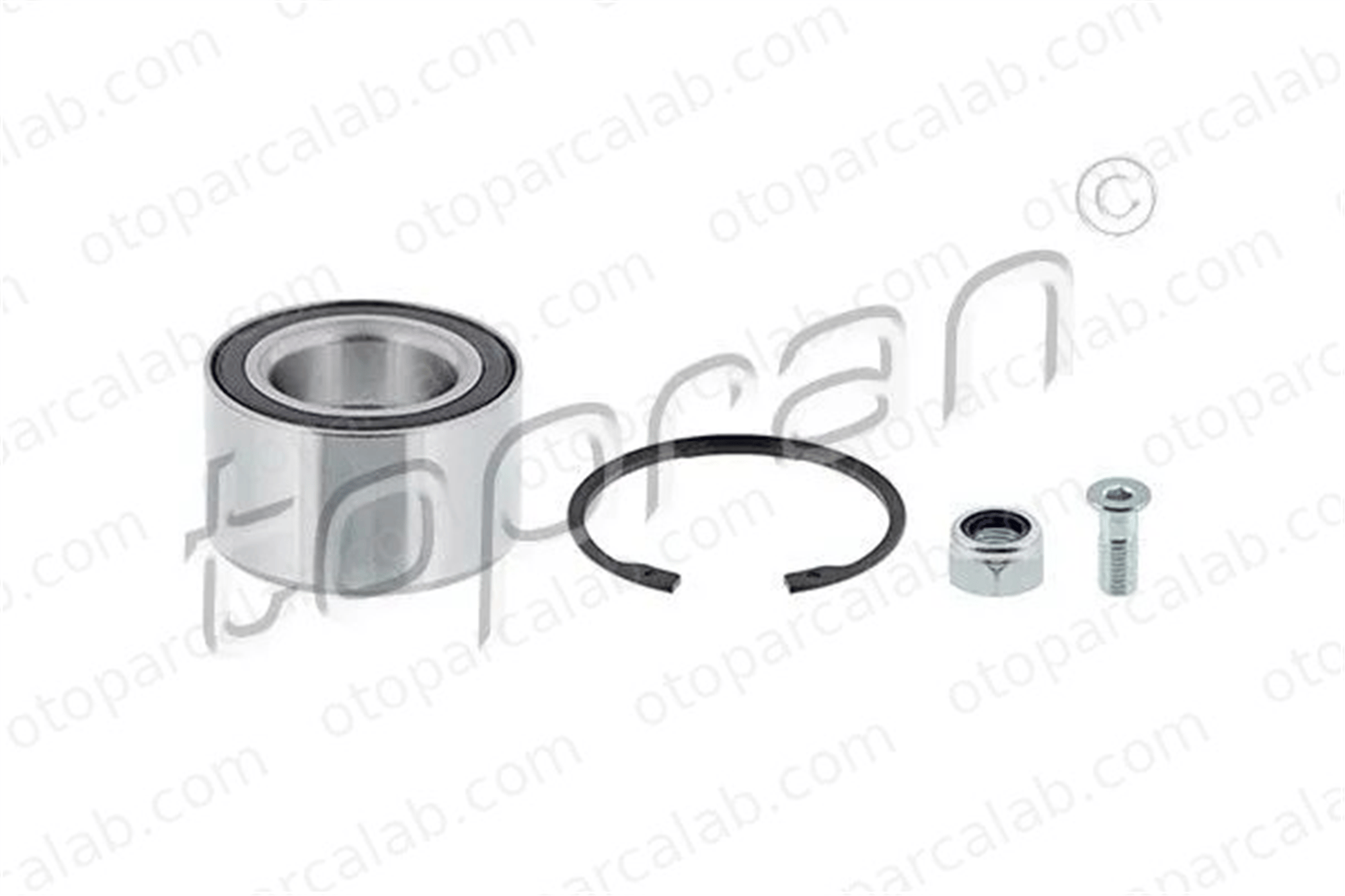 TOPRAN 104 082 Teker Rulmanı Arka Sağ veya Sol VW TRANSPORTER T4 Minibüs/Otobüs TRANSPORTER T4 Panelvan/Van 701598625