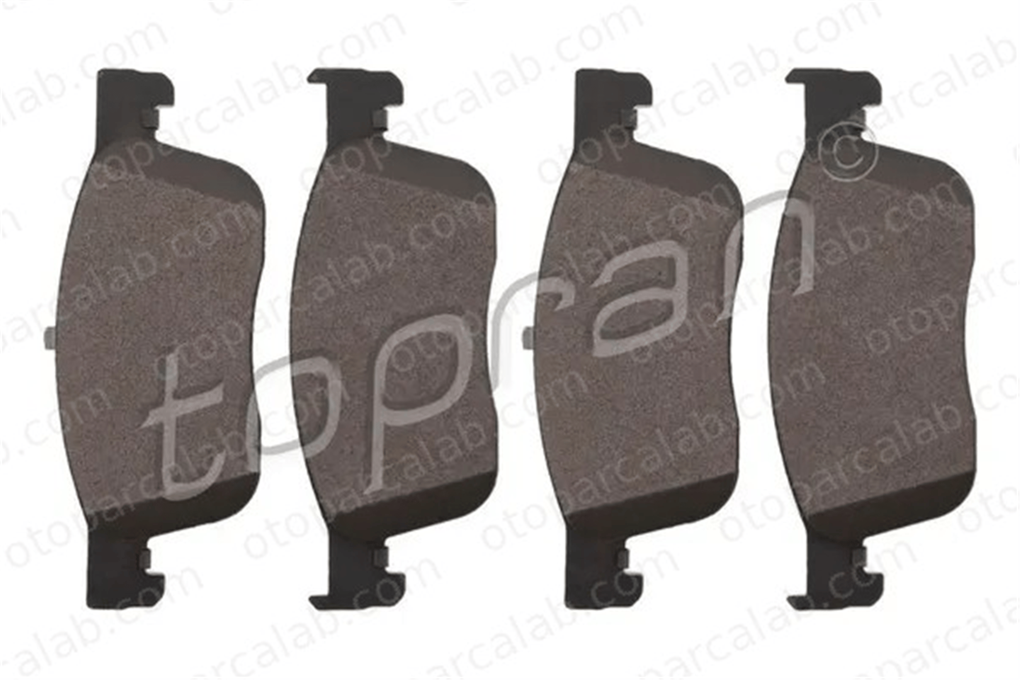 TOPRAN 724 043 Fren Disk Balata Ön CITROËN SPACETOURER Minibüs/Otobüs JUMPY Panelvan/Van 1613260780 1675991780