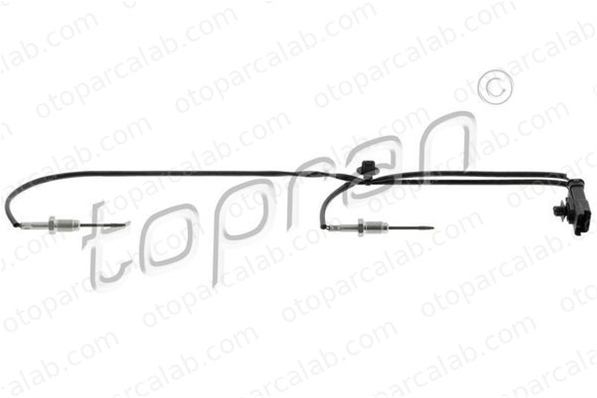 TOPRAN 724 605 Egzoz Sıcaklık Sensörü CITROËN BERLINGO Kasa/büyük limuzin OPEL COMBO Kasa/büyük limuzin 9812376480 3649037