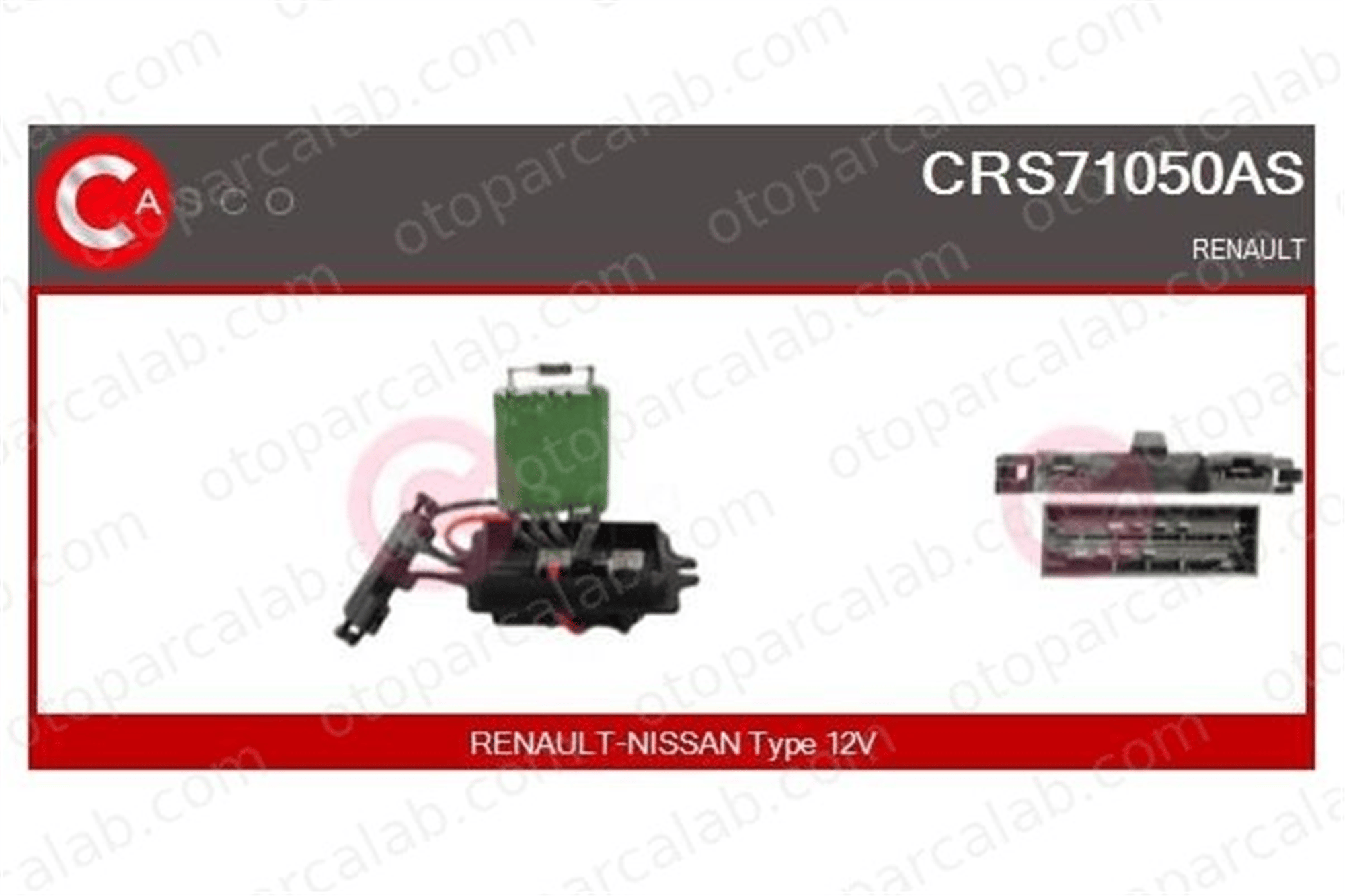TRITON RNT0724 Kalorifer Rezistansı RENAULT LAGUNA II Grandtour CLIO II 7701050736