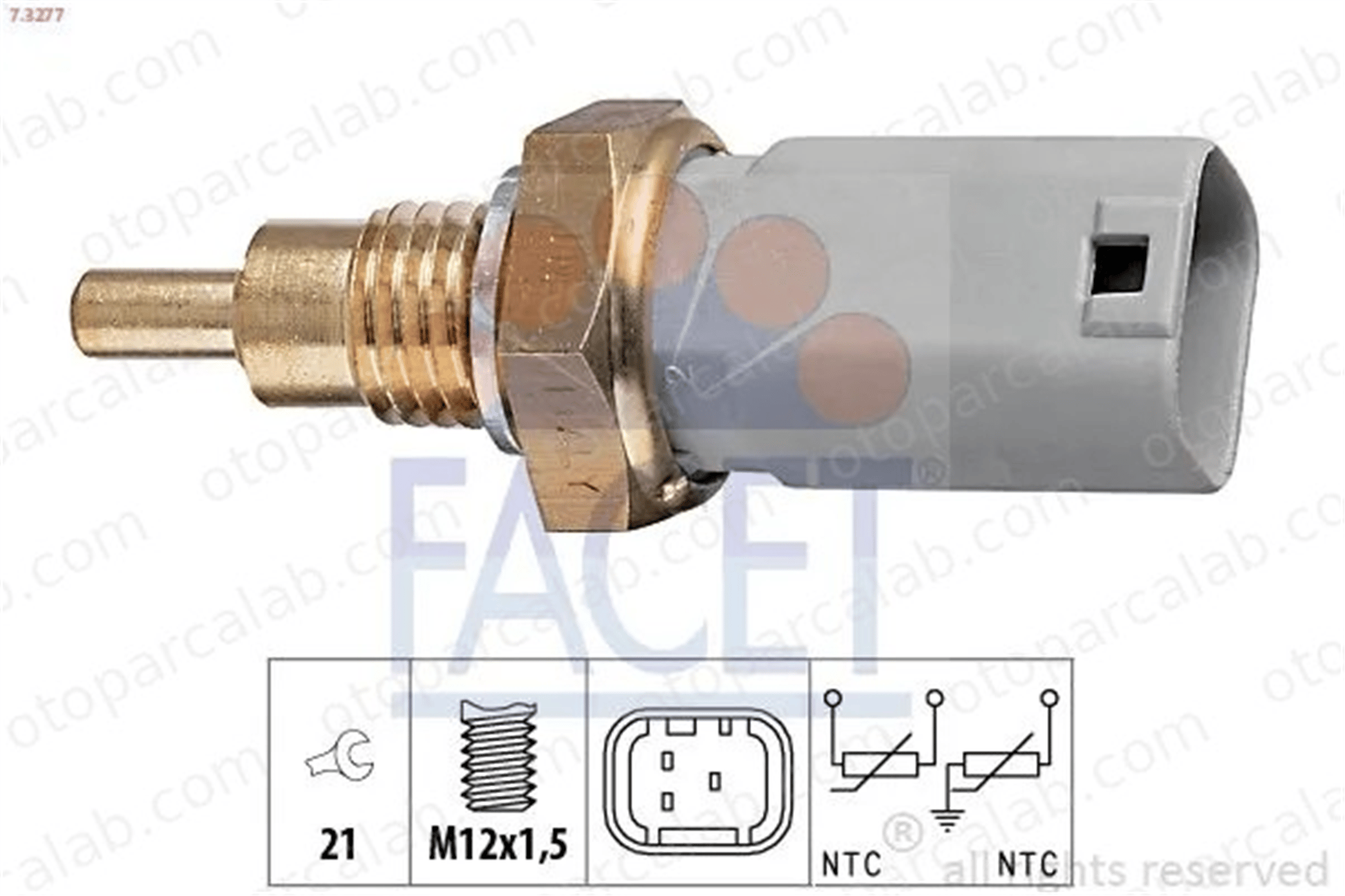 TRITON TMP0079T Hararet Müşürü ALFA ROMEO 156 156 Sportwagon 464747125 46474713